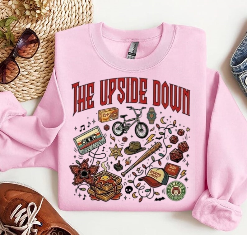 The Upside Down Stranger Things Art Sweatshirt