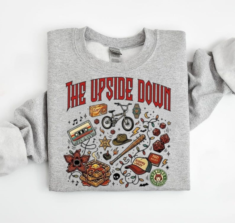 The Upside Down Stranger Things Art Sweatshirt