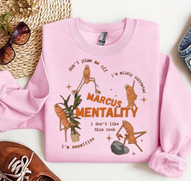 Marcus Mentality Grasshopper Meme Sweatshirt