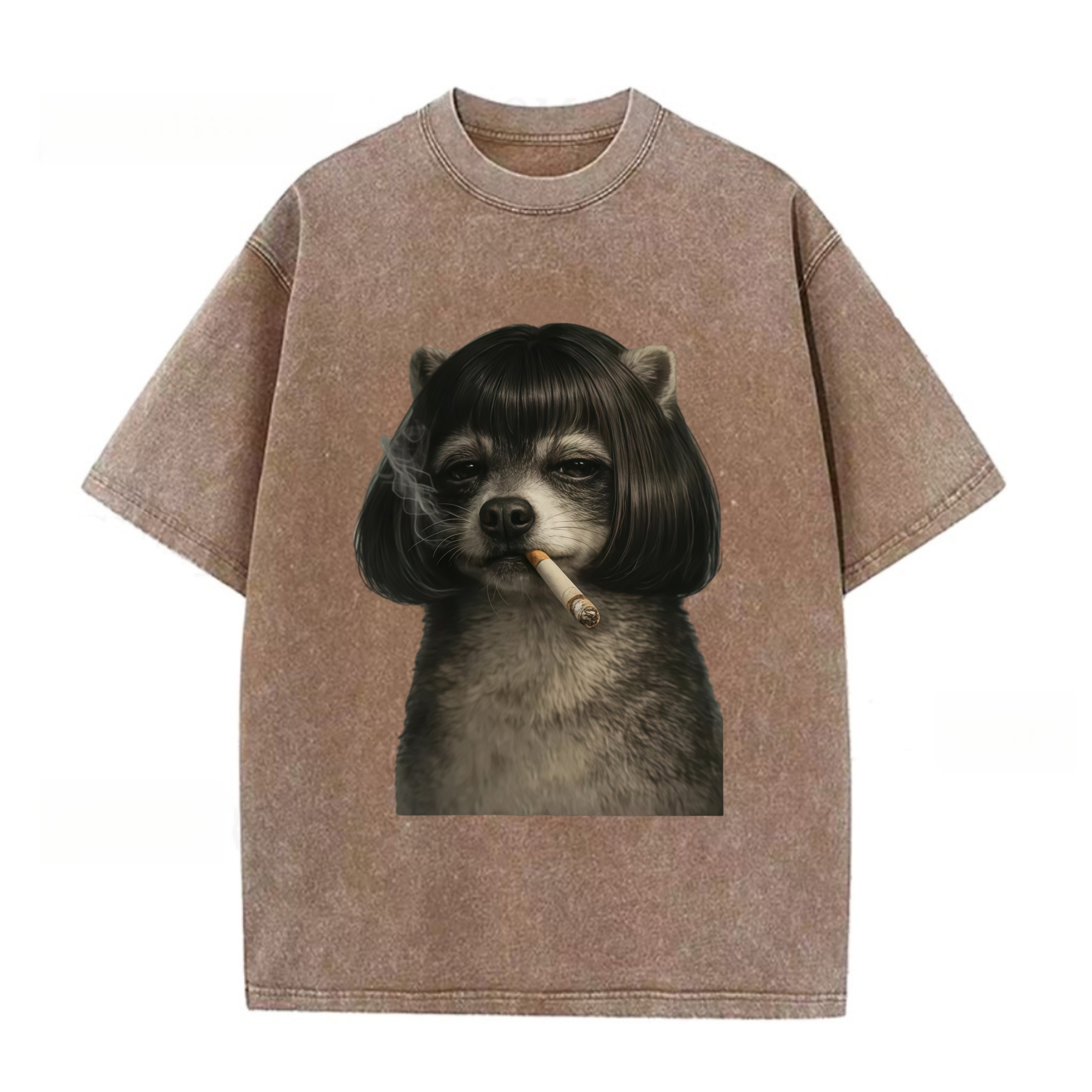 Smoking Raccoon T-shirt
