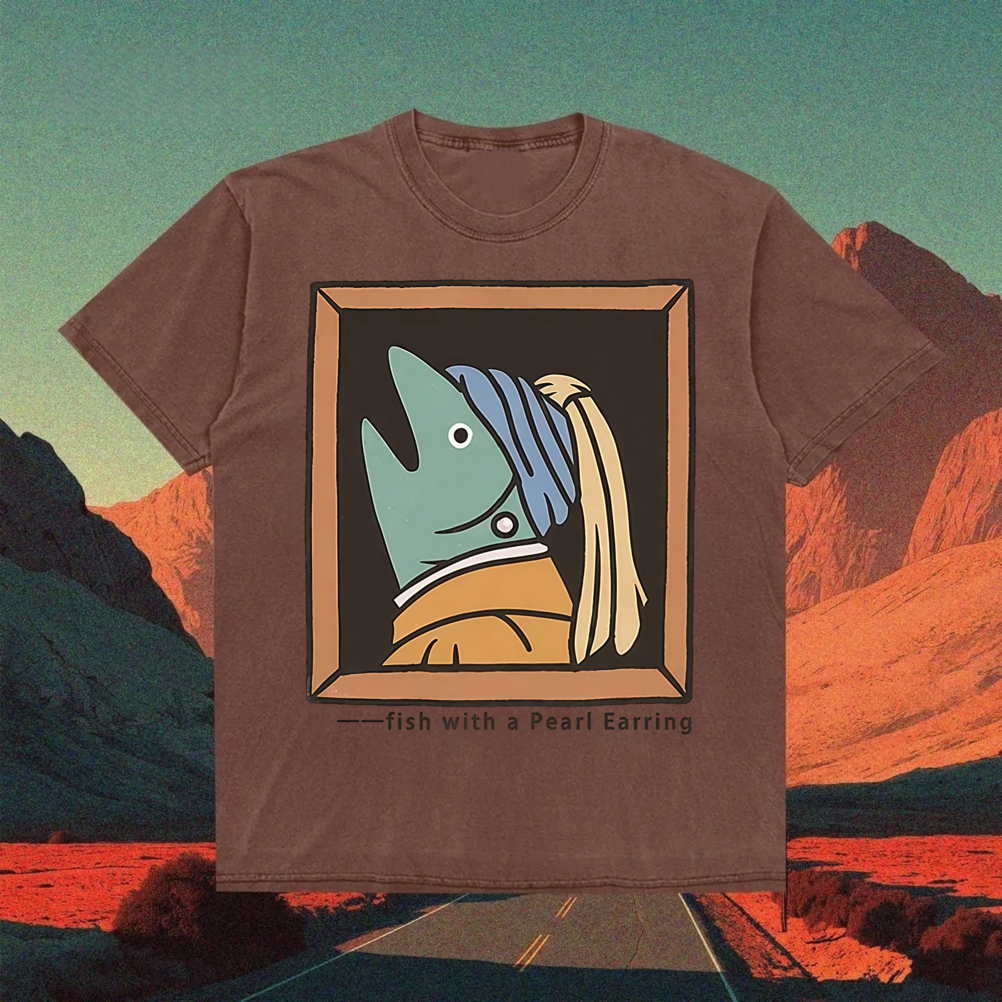 Fish With A Pearl Earring T-Shirt