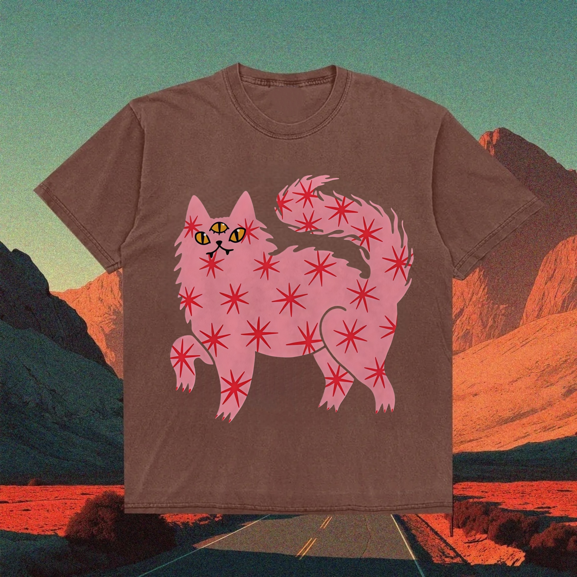 The Pink Cat T-shirt