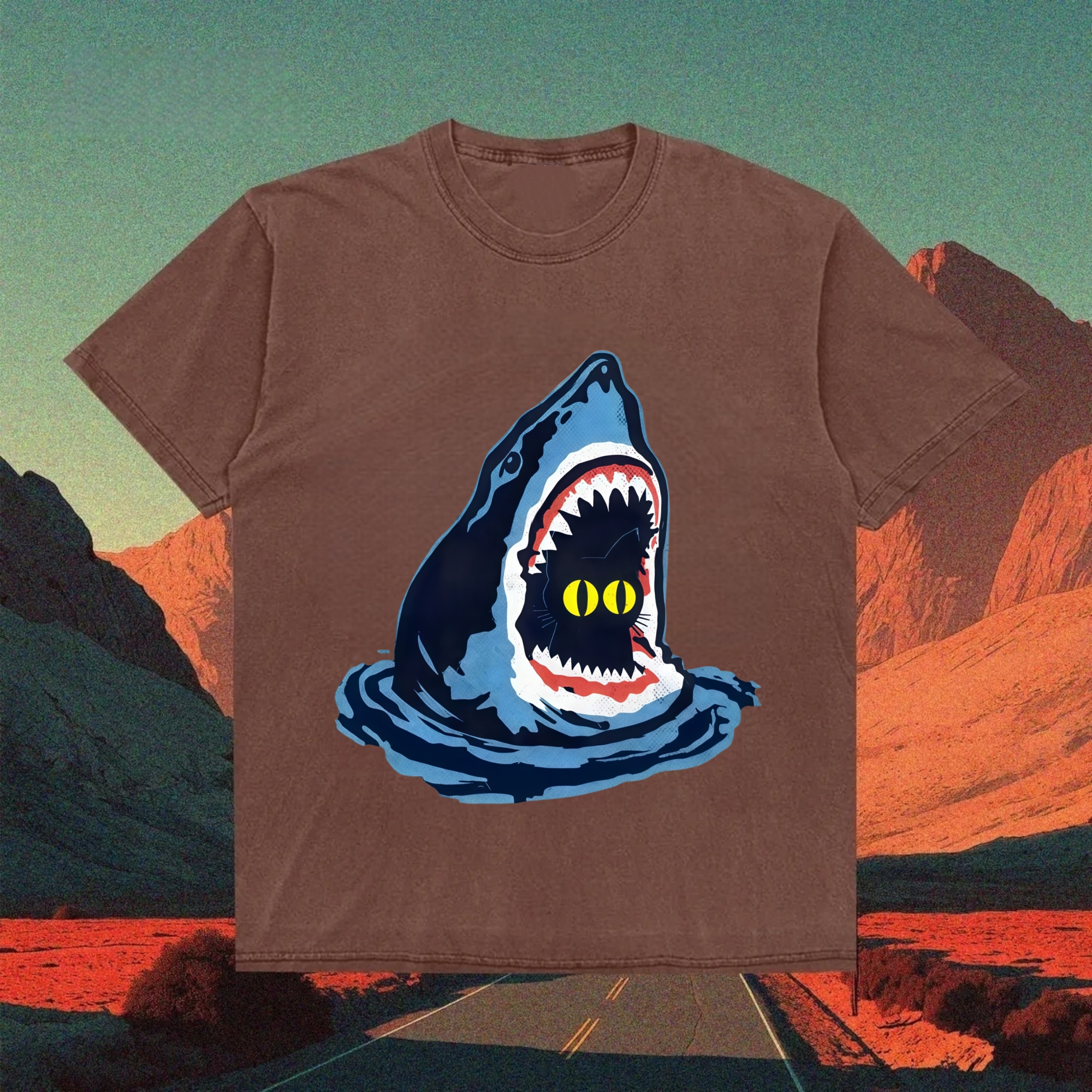 Deep Sea Mystery Shark T-shirt