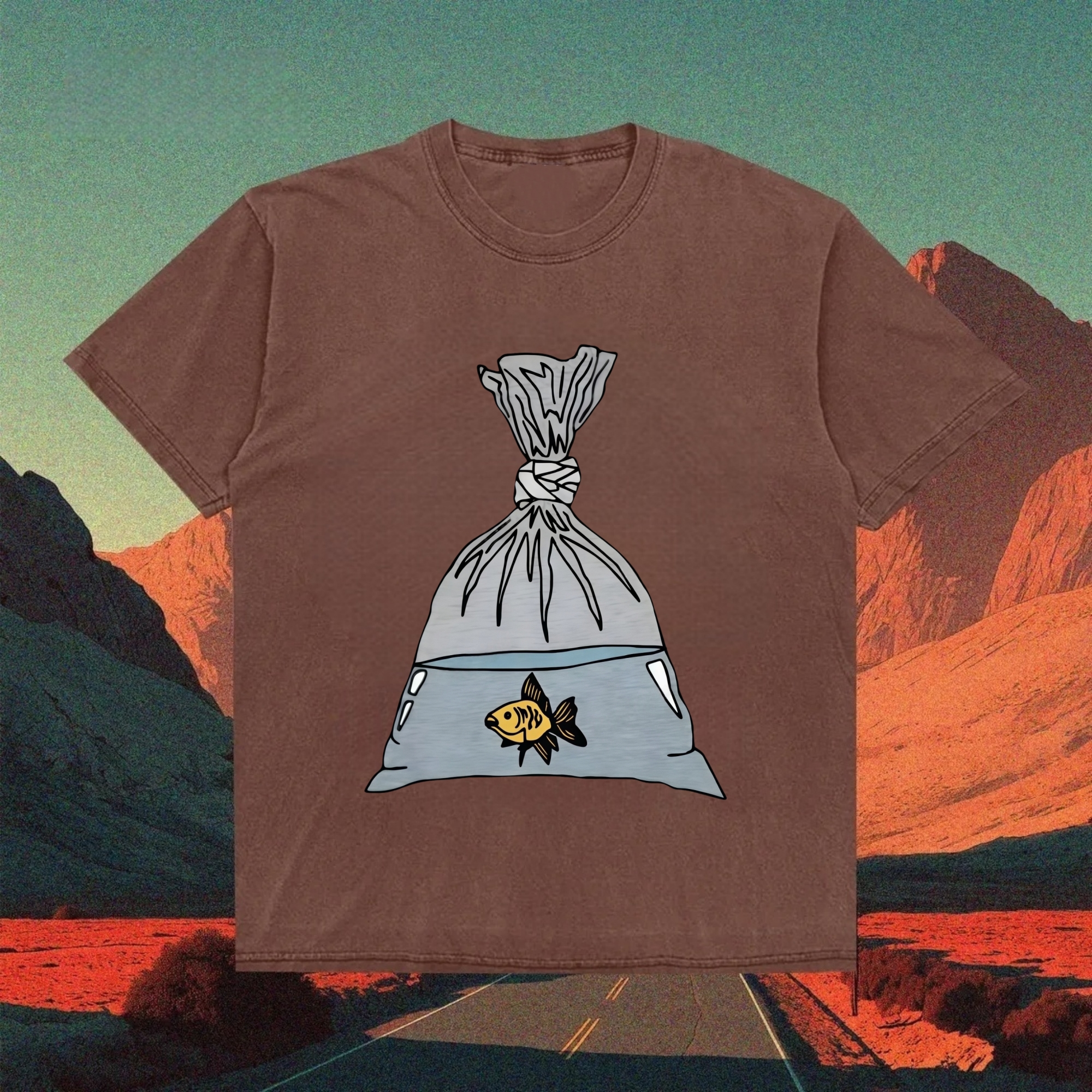 Goldfish Baggie Journey T-shirt