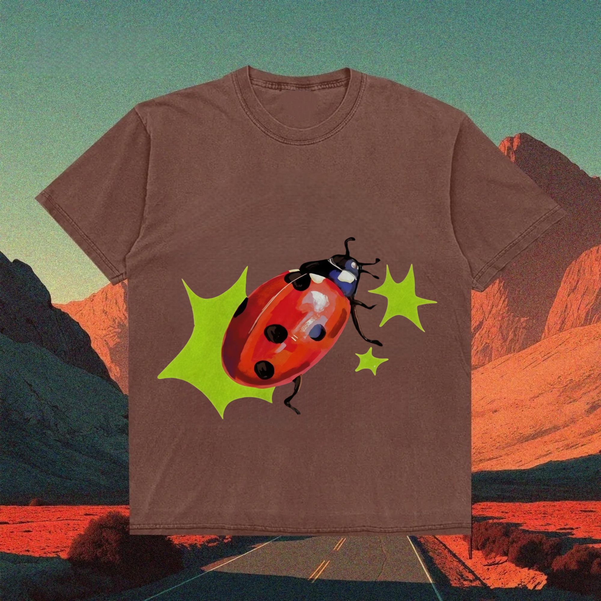 Fluorescent Ladybug T-shirt