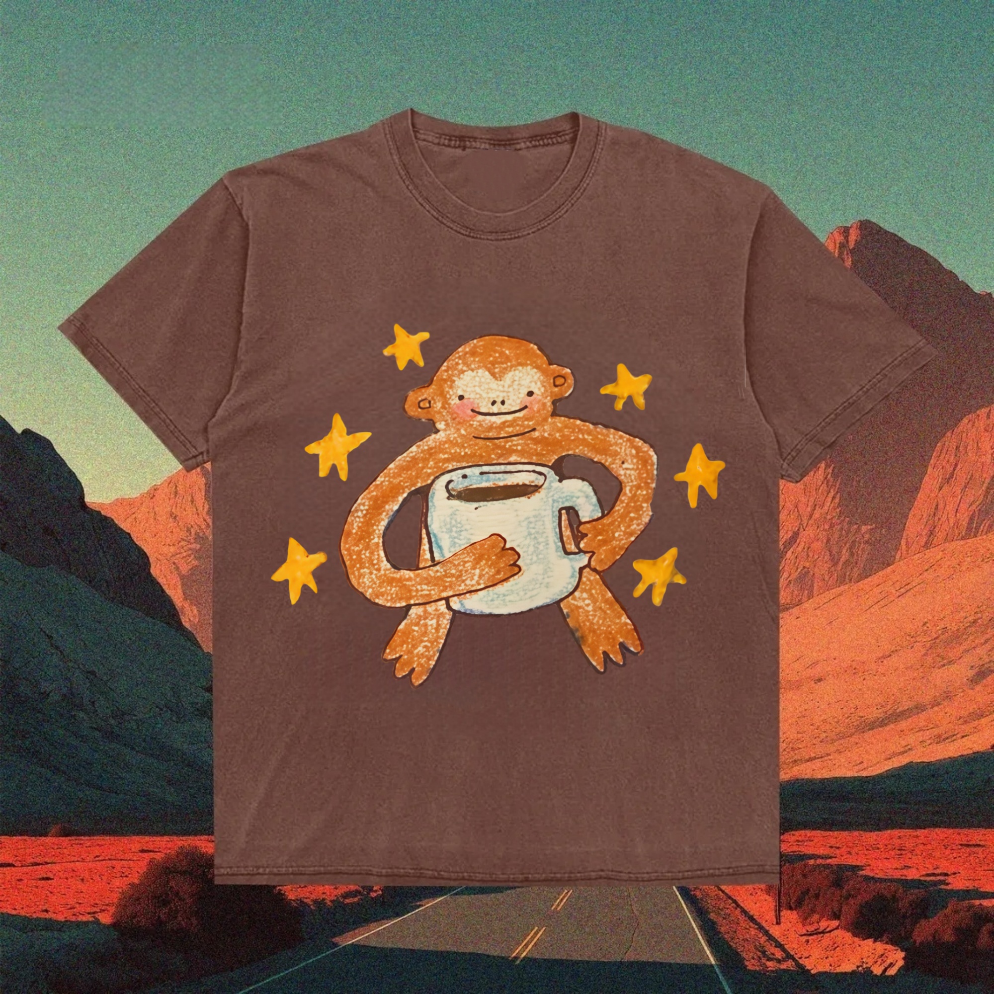 Star Monkey T-shirt