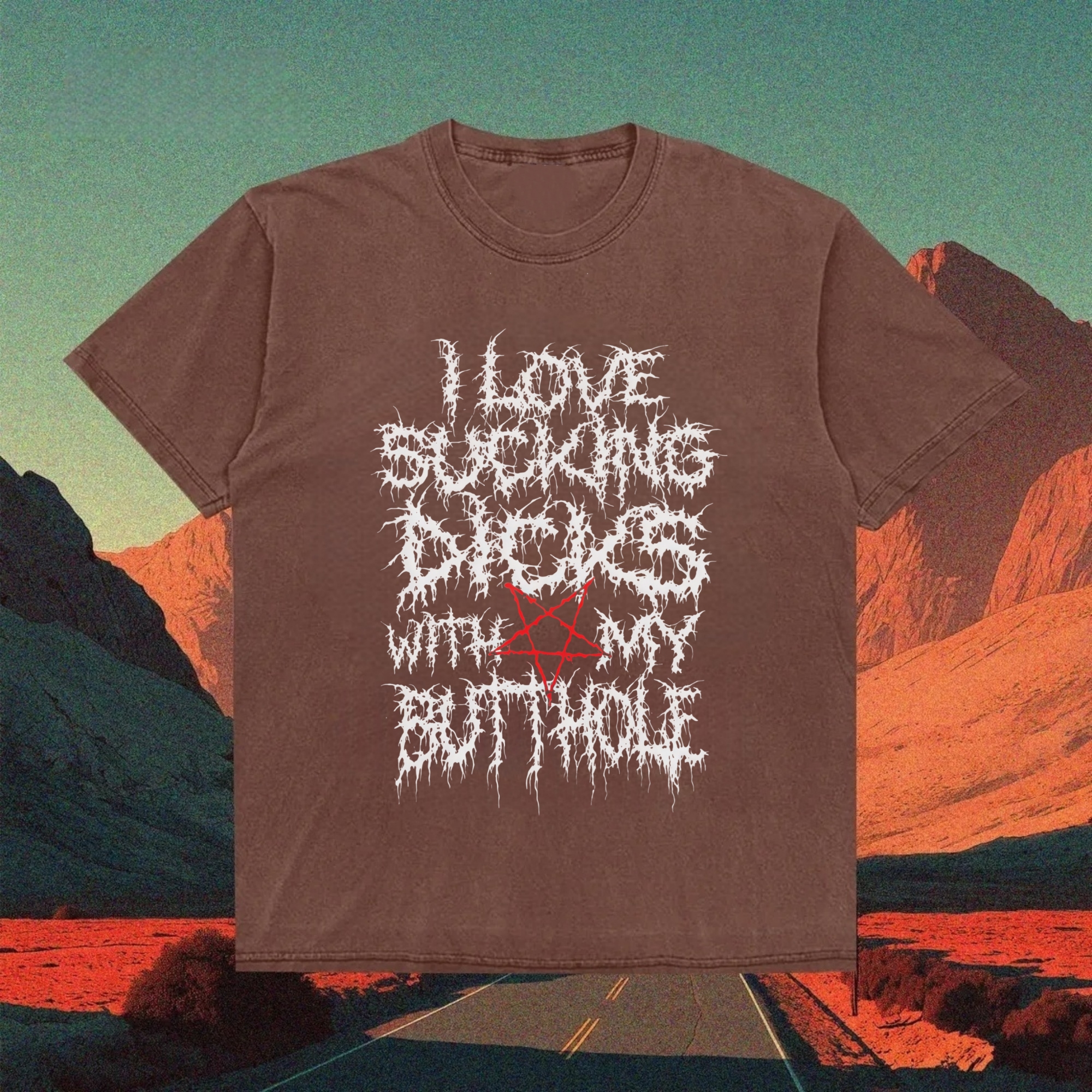 I Love Dicks Vintage Snowflake T-shirt