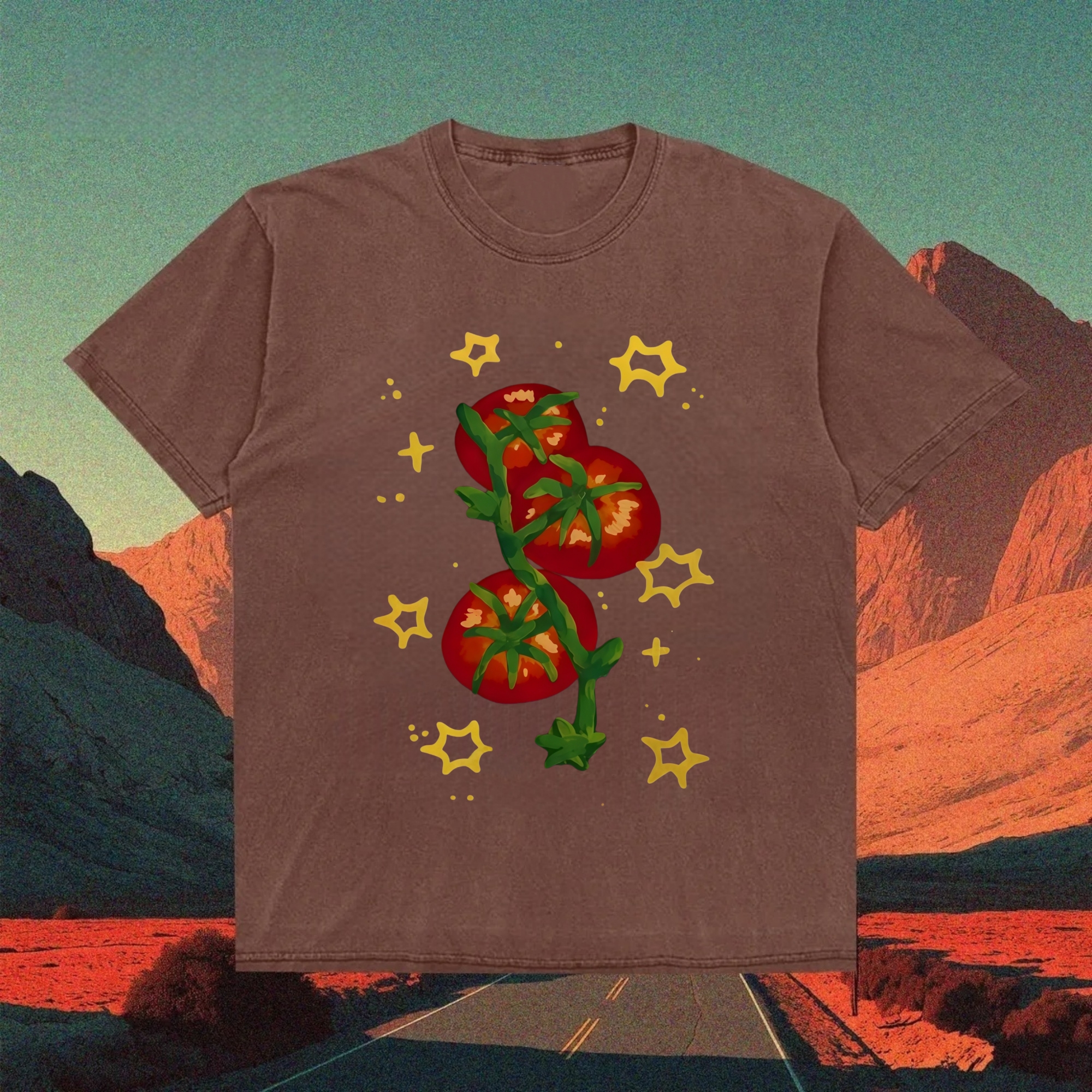 Starry Sky Tomatoes T-shirt