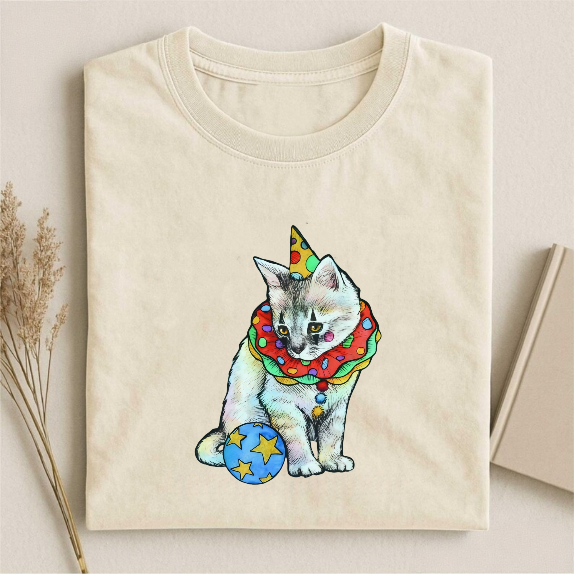 The Clown Cat T-shirt