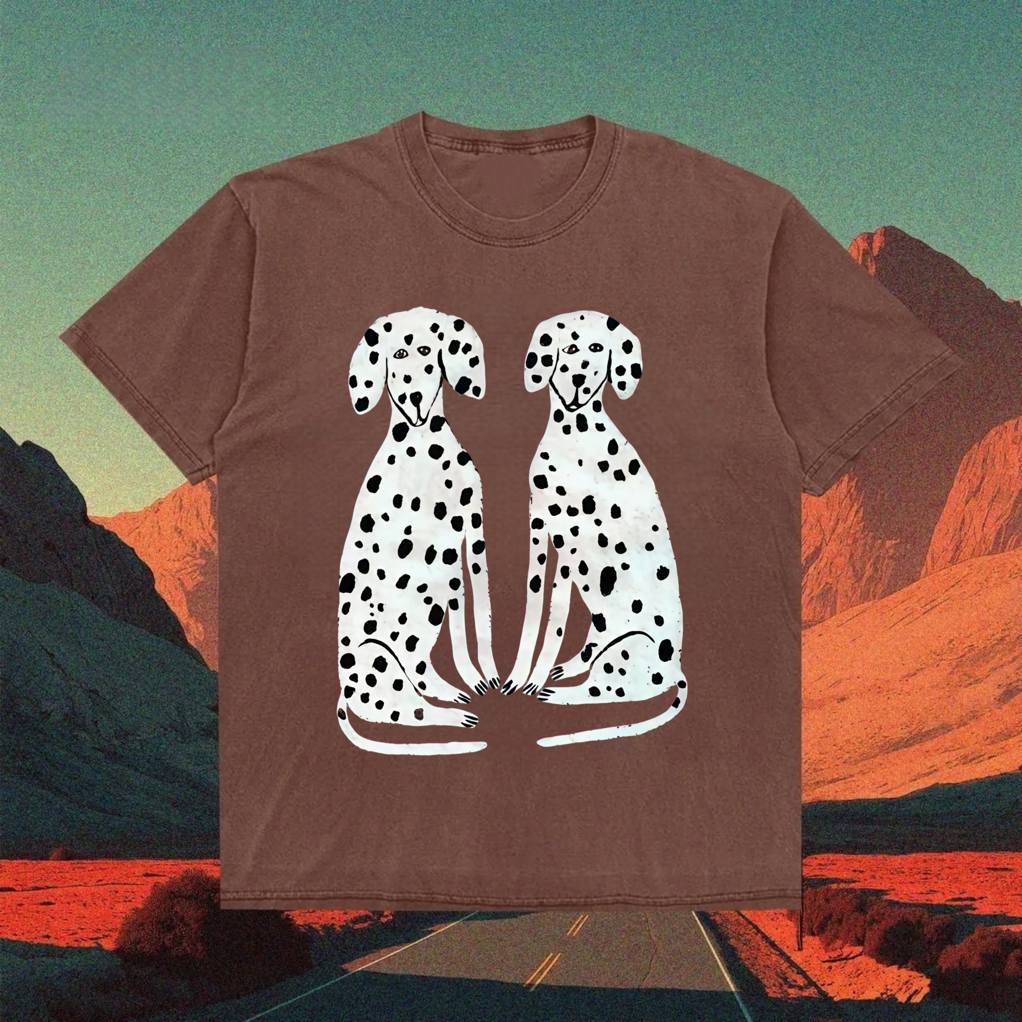 Two Dalmatians T-shirt