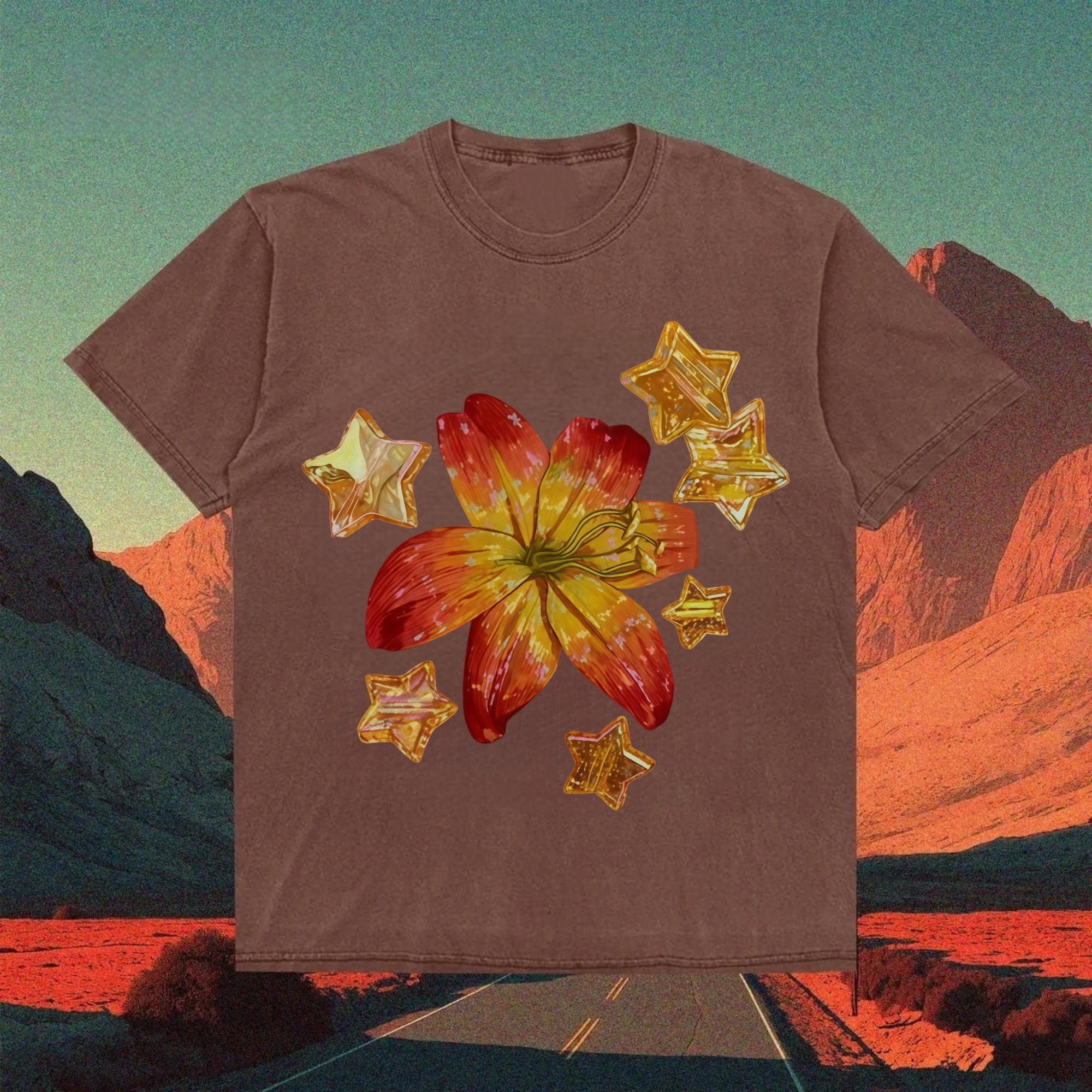 Orange Lily T-shirt