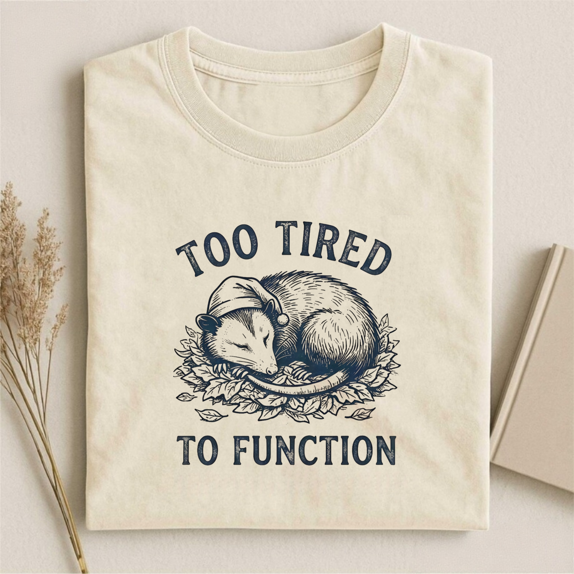 Too Tired To Function T-shirt