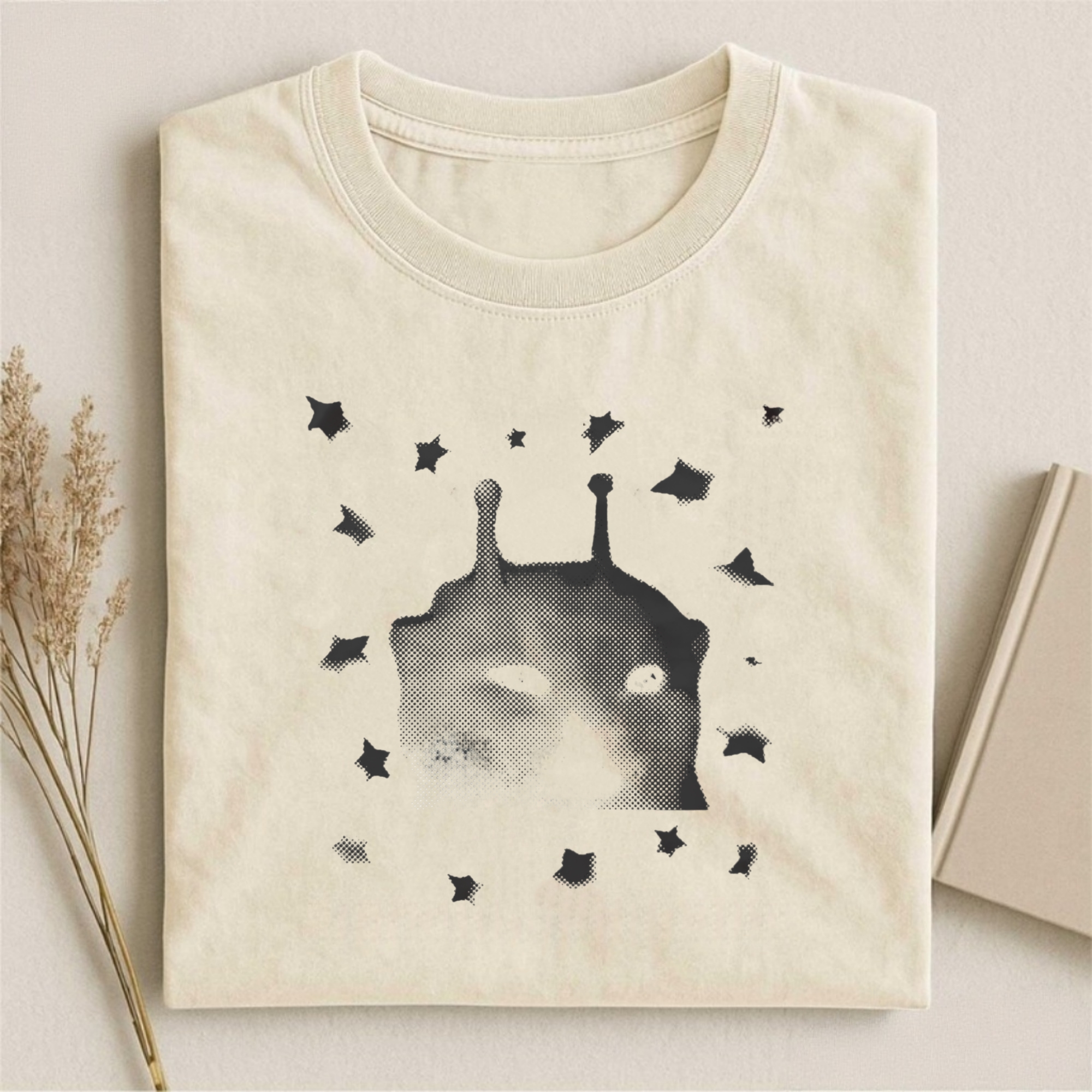 Y2k Alien Cat meme T-shirt