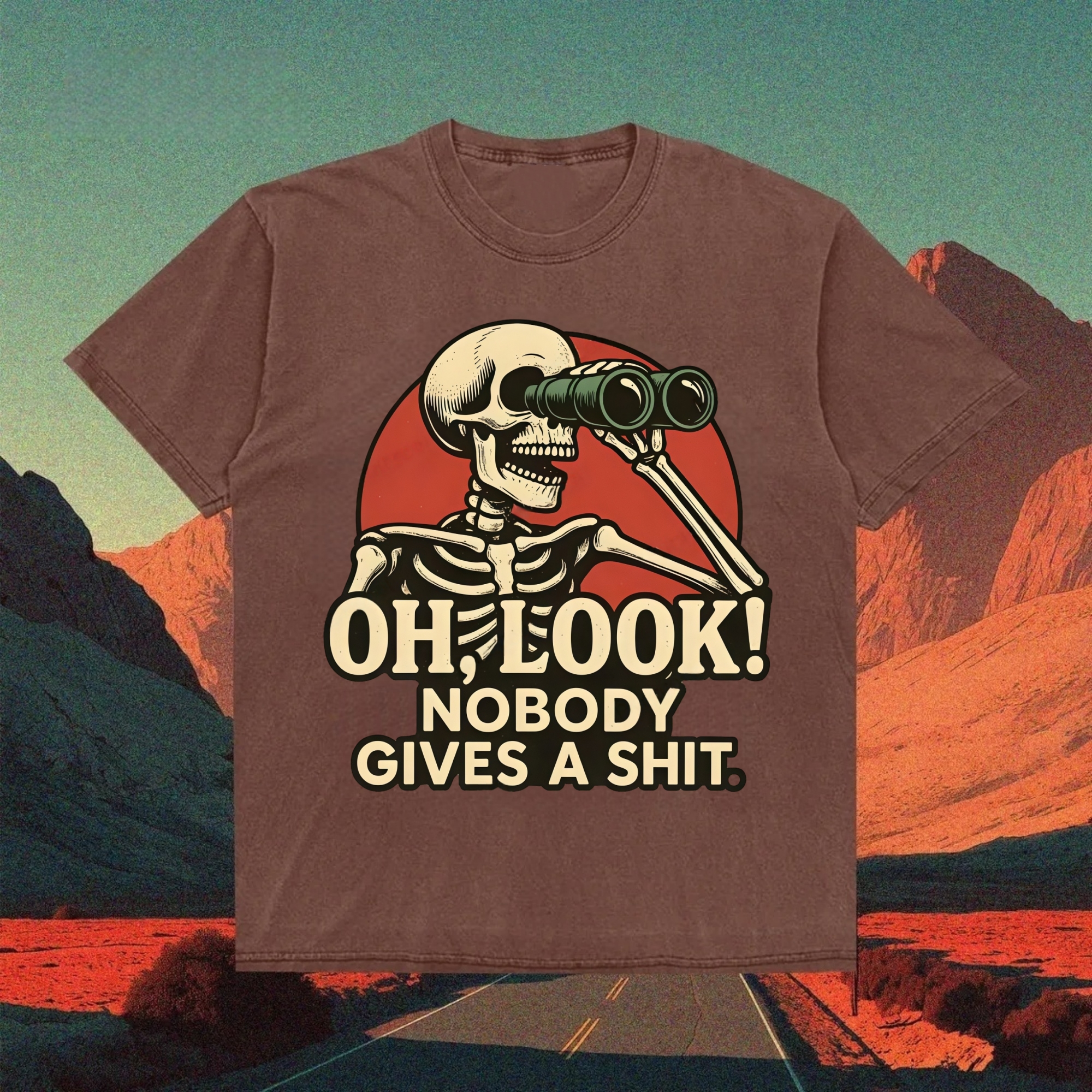 Sarcastic Skeleton Outlook T-shirt