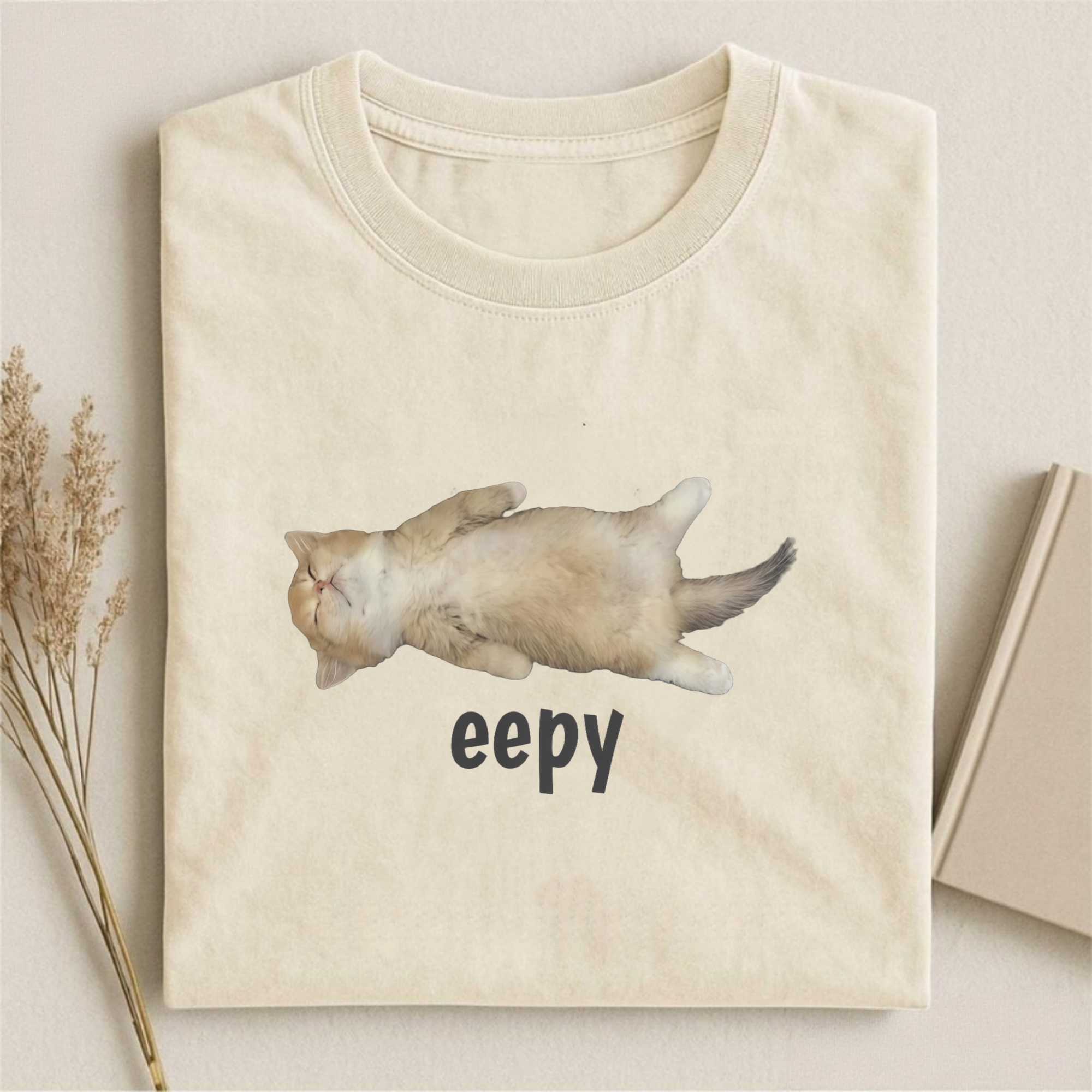 Silly Sleepy Cat T-shirt