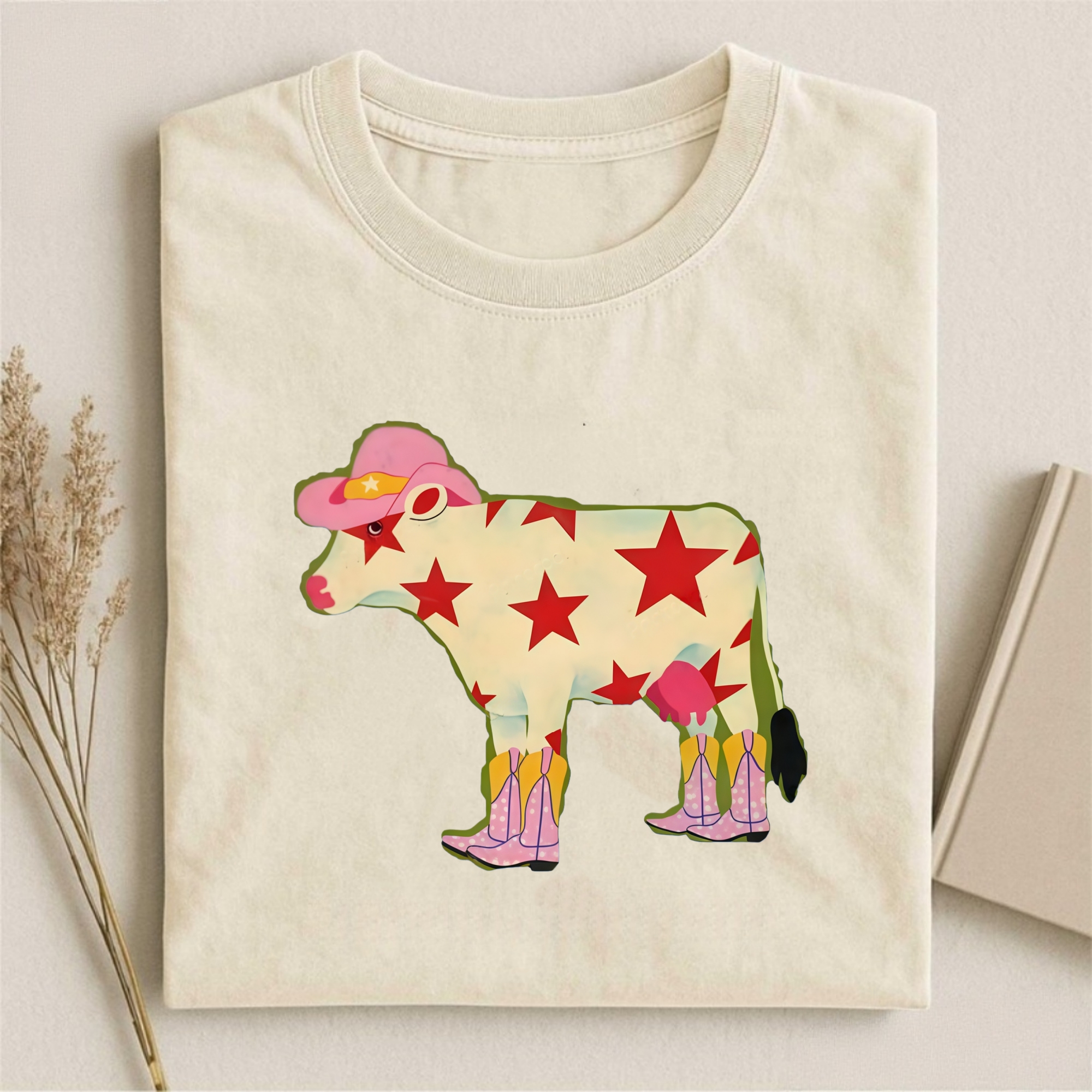 Western Adorable Cow T-shirt