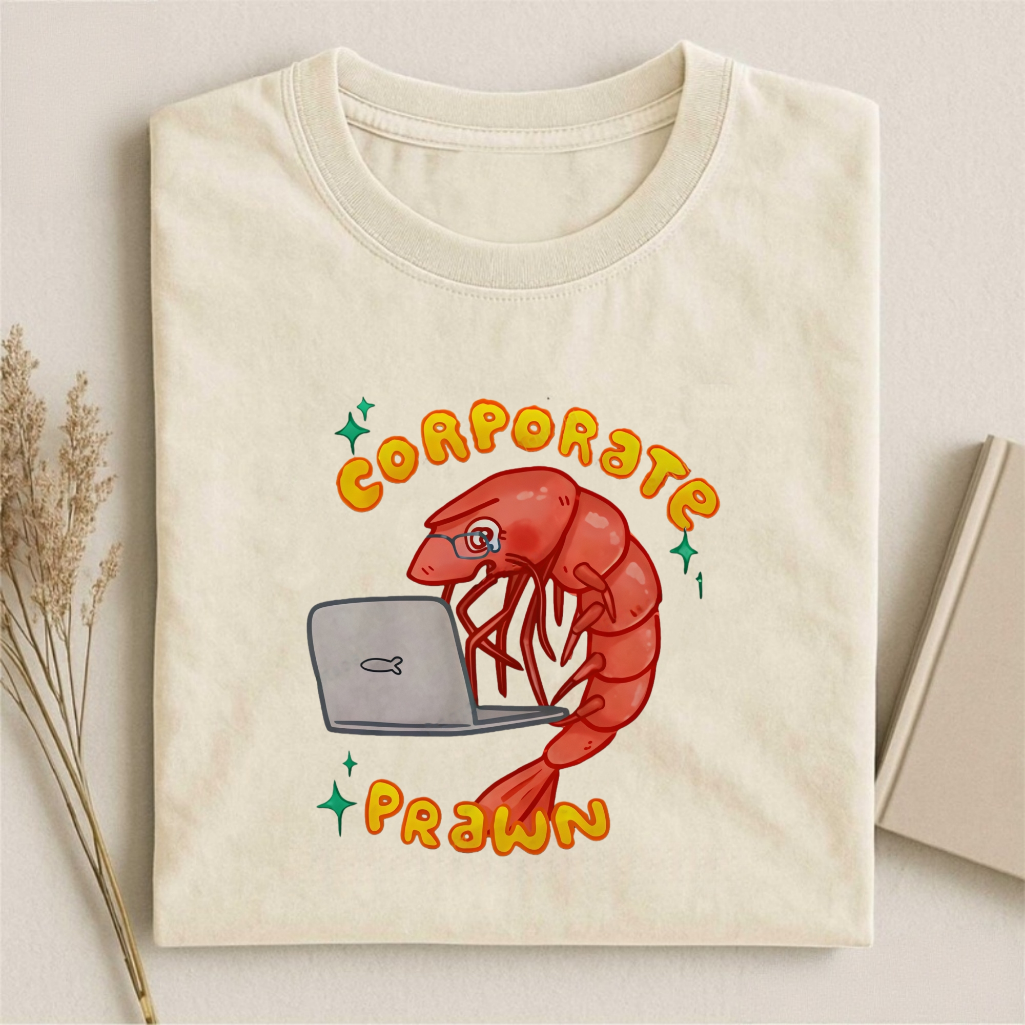 Working Shrimp T-shirt