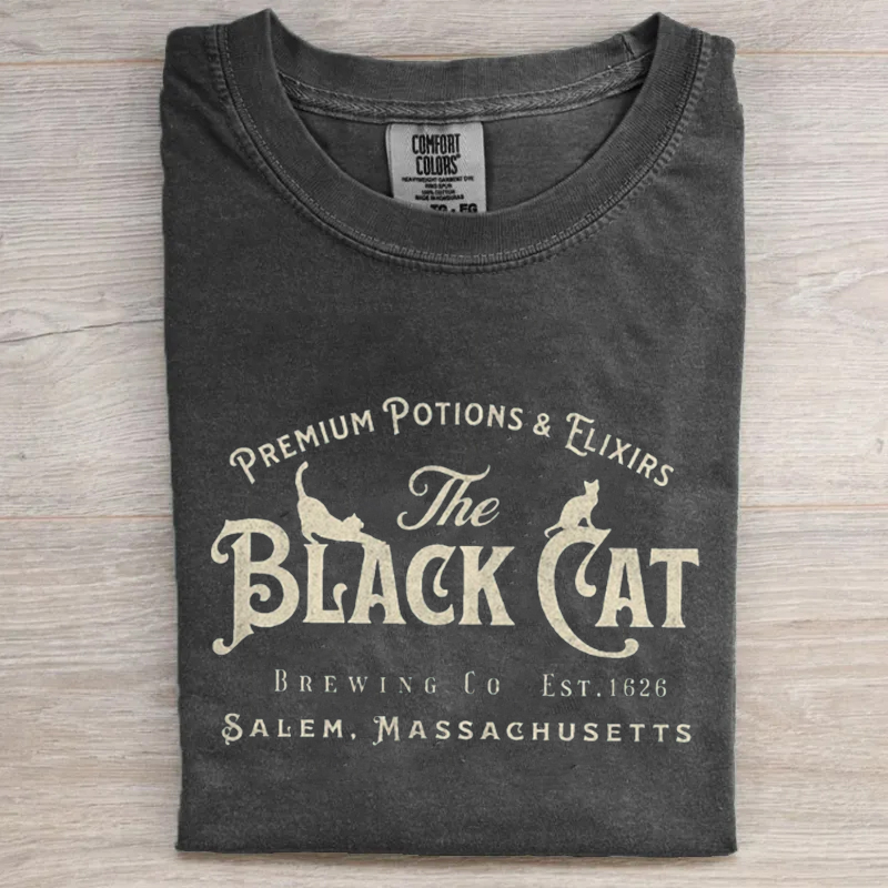 Vintage Salem Black Cat T-shirt