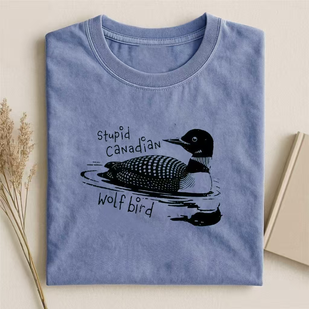 Stupid Canadian Wolfbird T-shirt