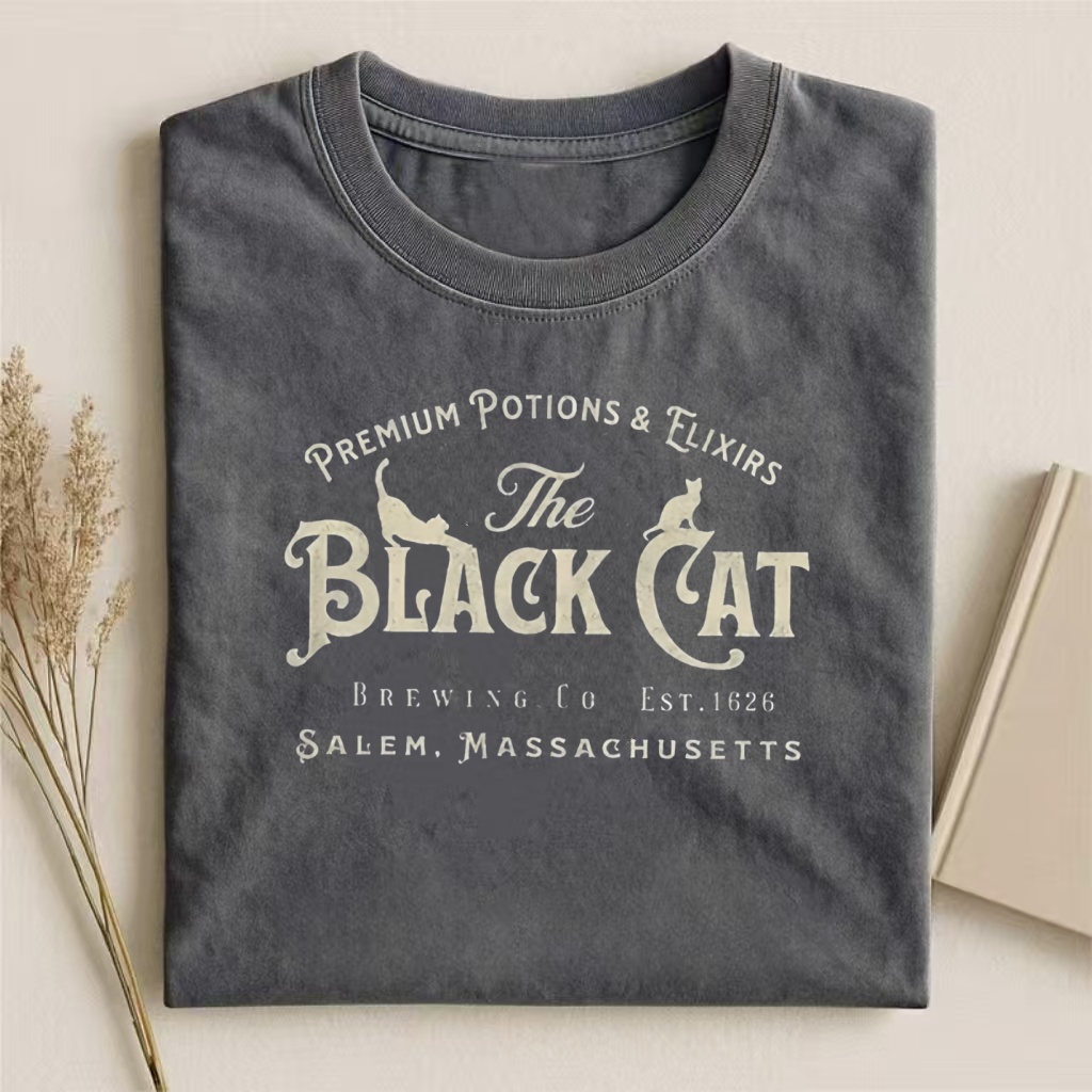 Vintage Salem Black Cat T-shirt