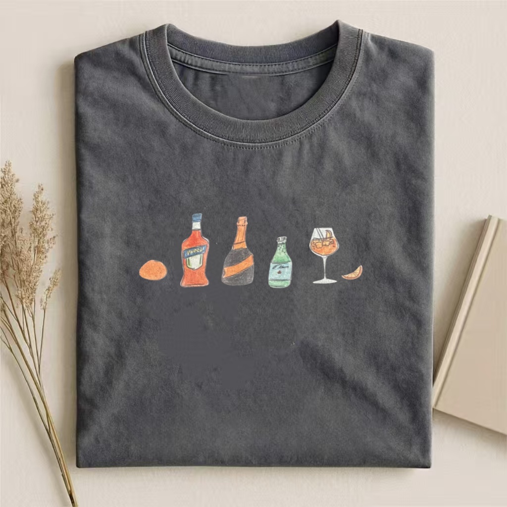 Aperol Spritz Cocktail Lineup T-shirt