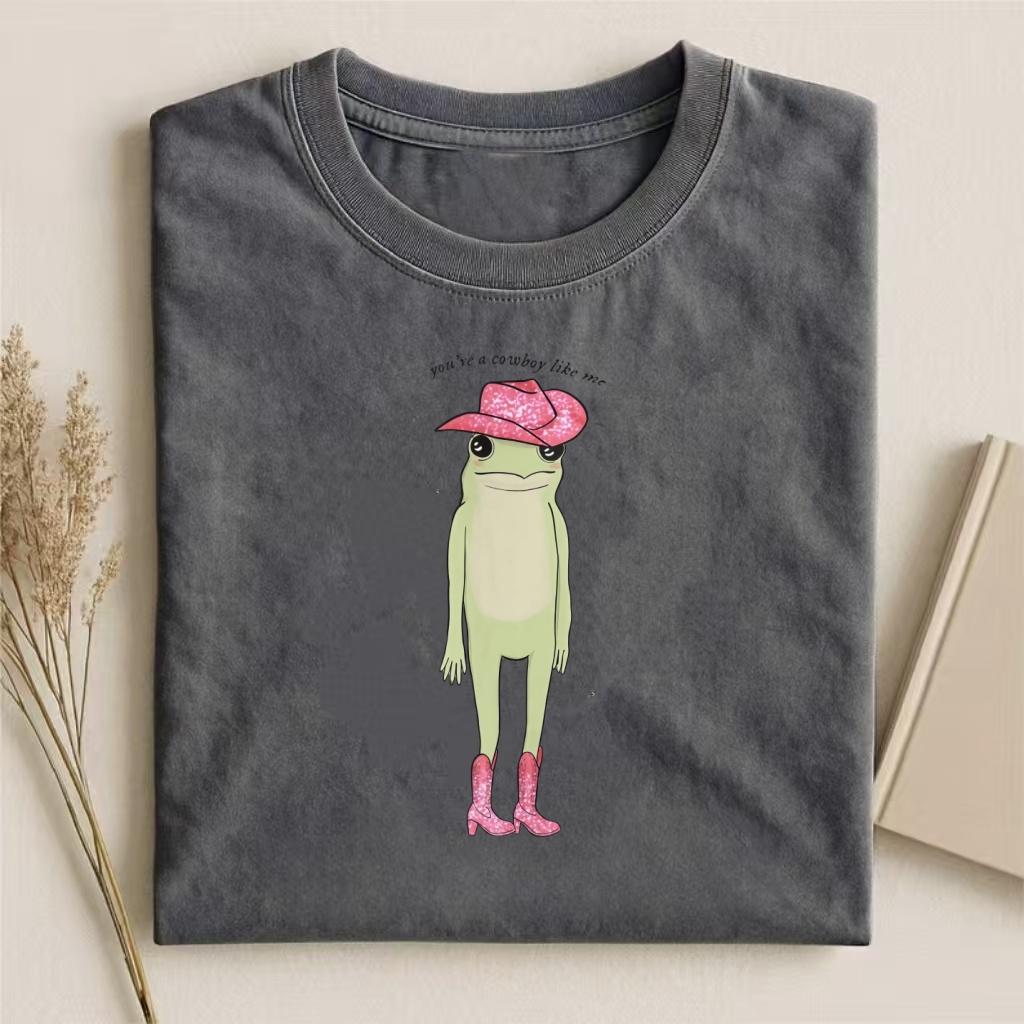 "You're A Cowboy Like Me" Frog T-shirt