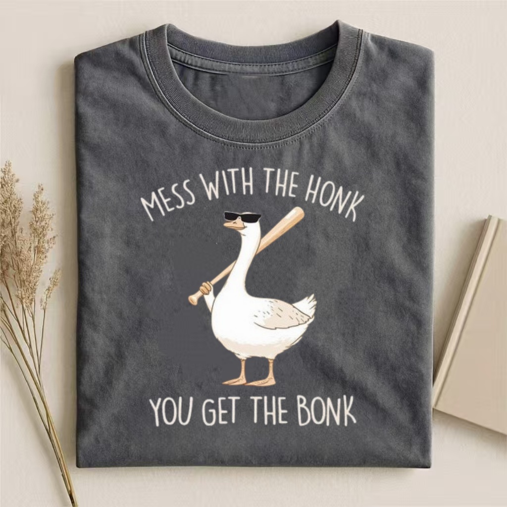 "Mess with the Honk" Goose Meme T-shirt