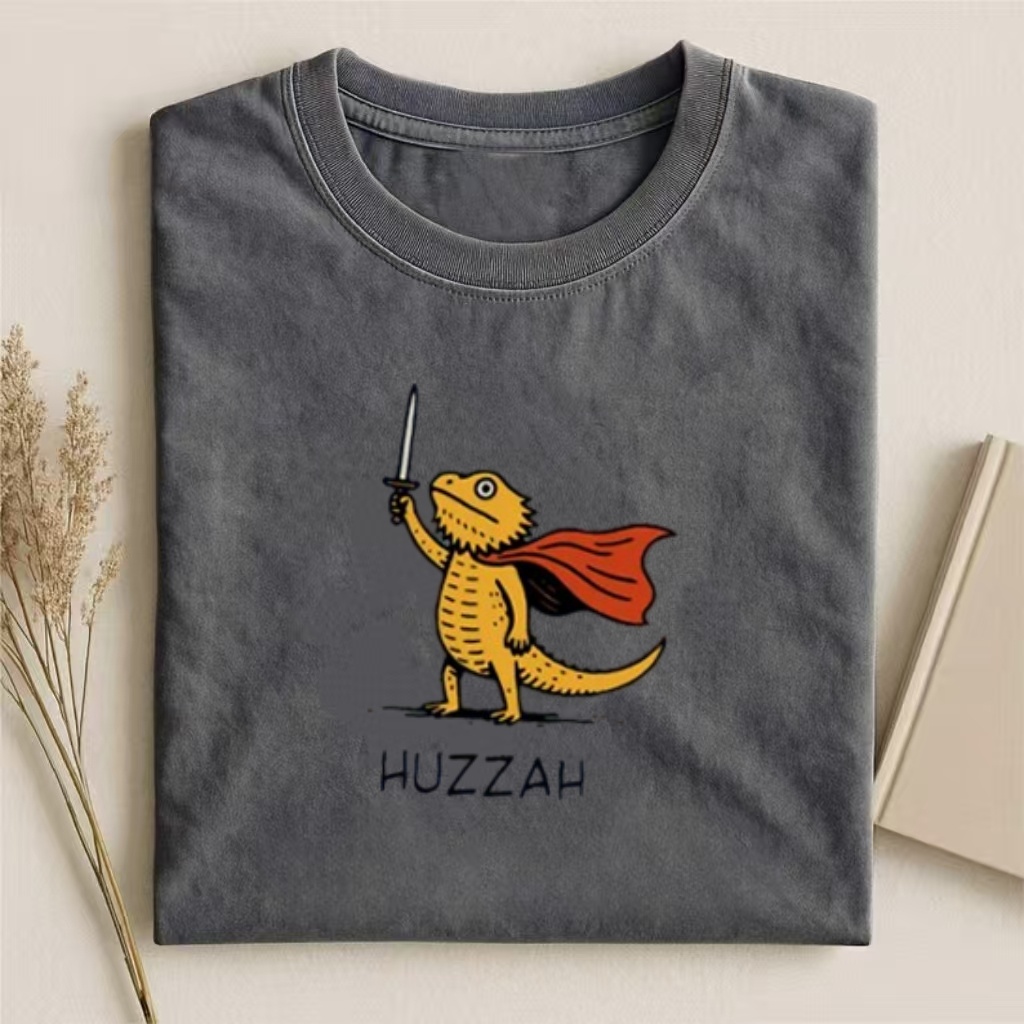 Bearded Dragon Huzzah T-shirt