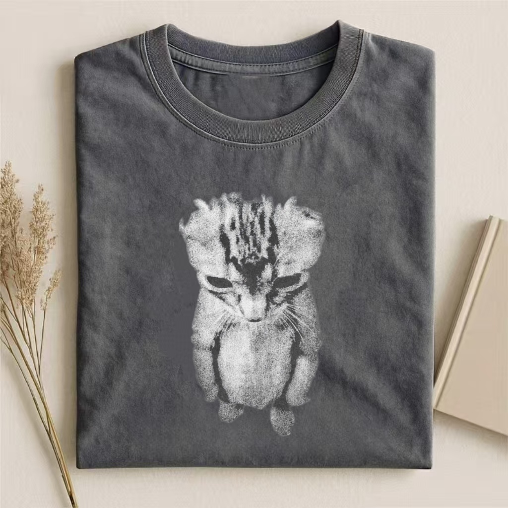 Sad Kitten Meme T-shirt
