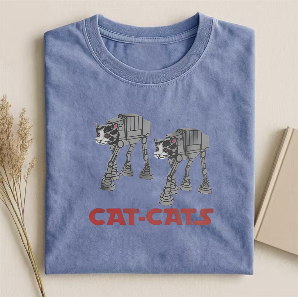 Walking Robot Cat T-shirt