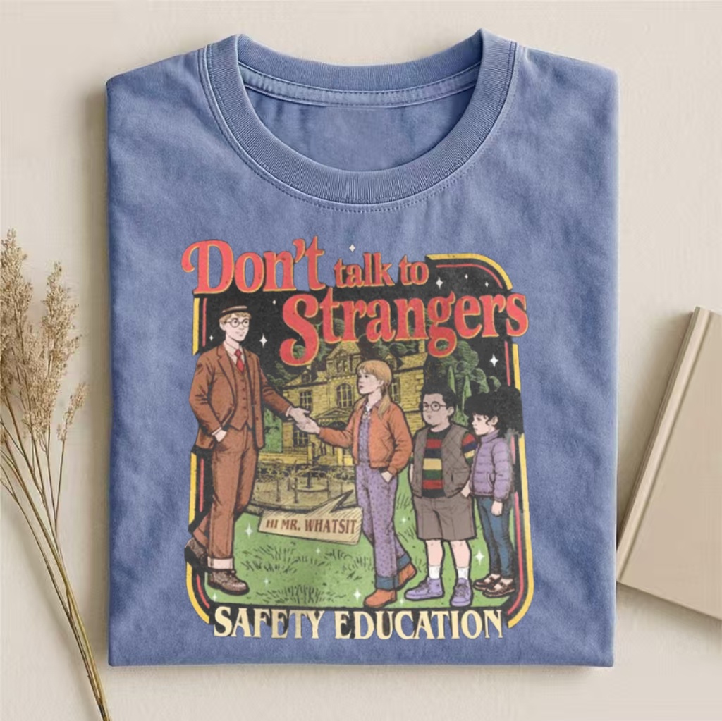 "Don’t Talk To Strangers" Vintage T-Shirt