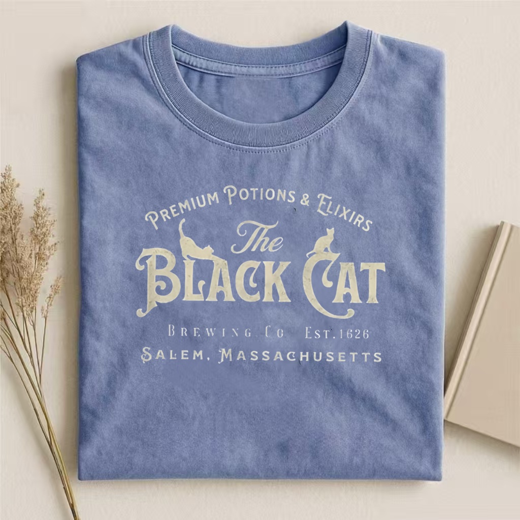 Vintage Salem Black Cat T-shirt