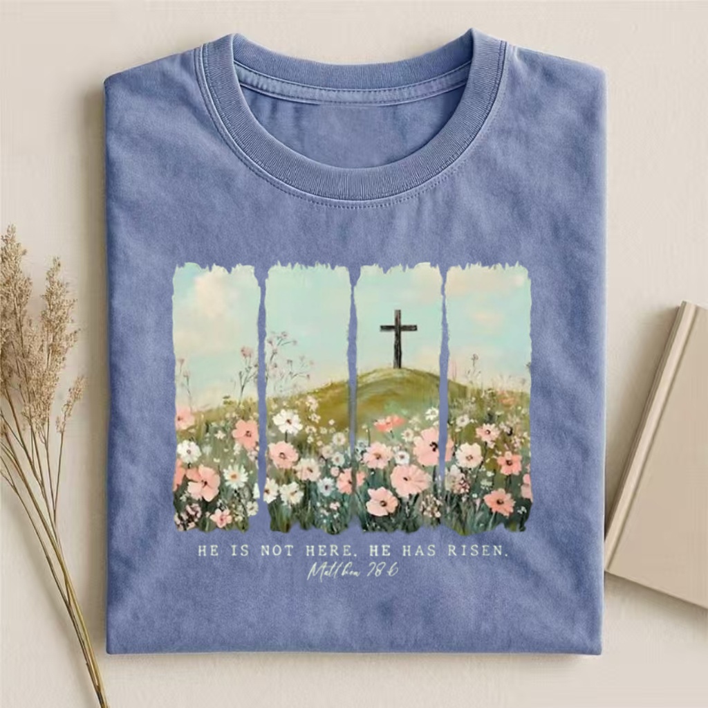 He is not here, he has risen T-shirt