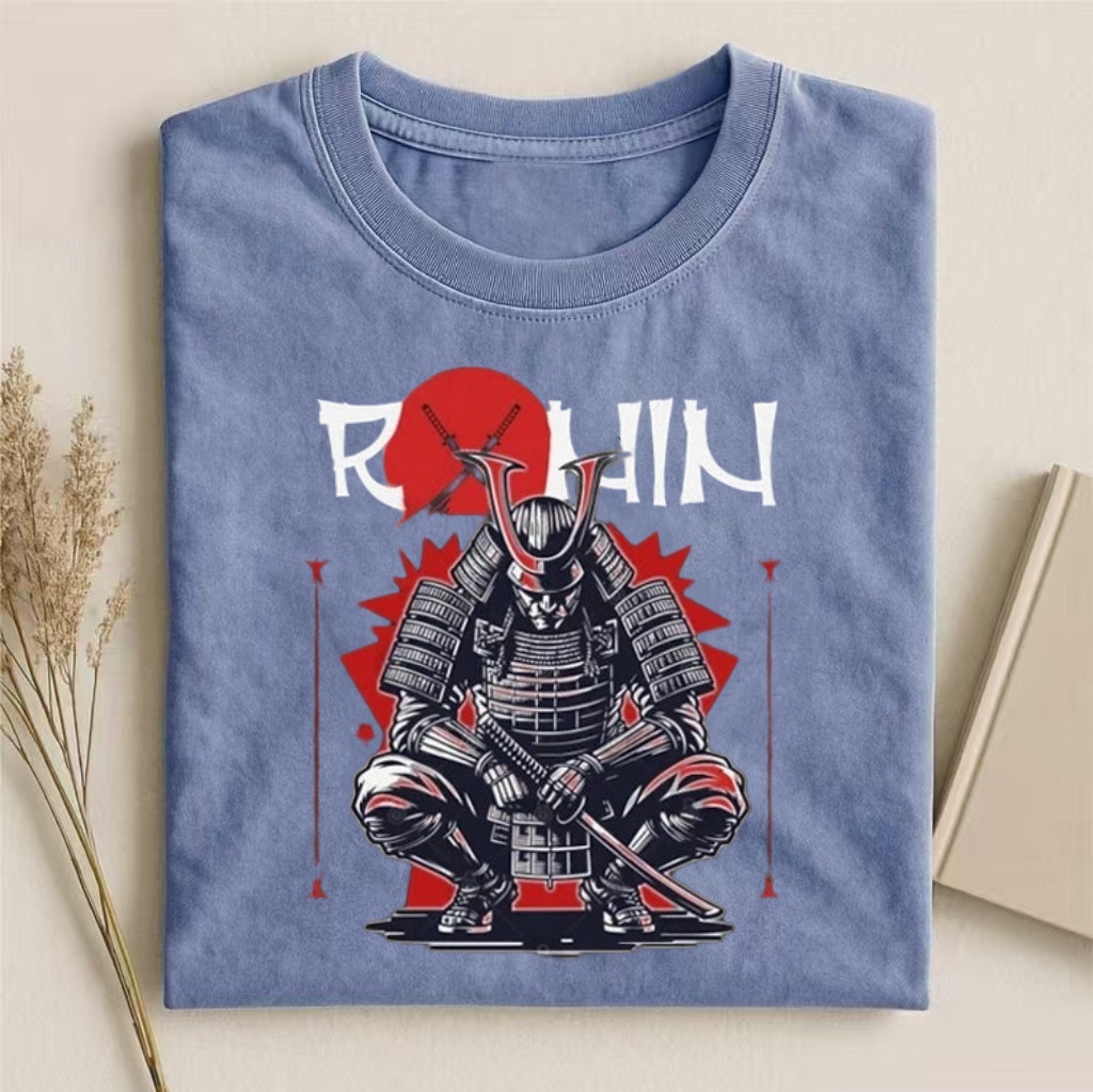 Ronin Samurai Retro Graphic T-shirt