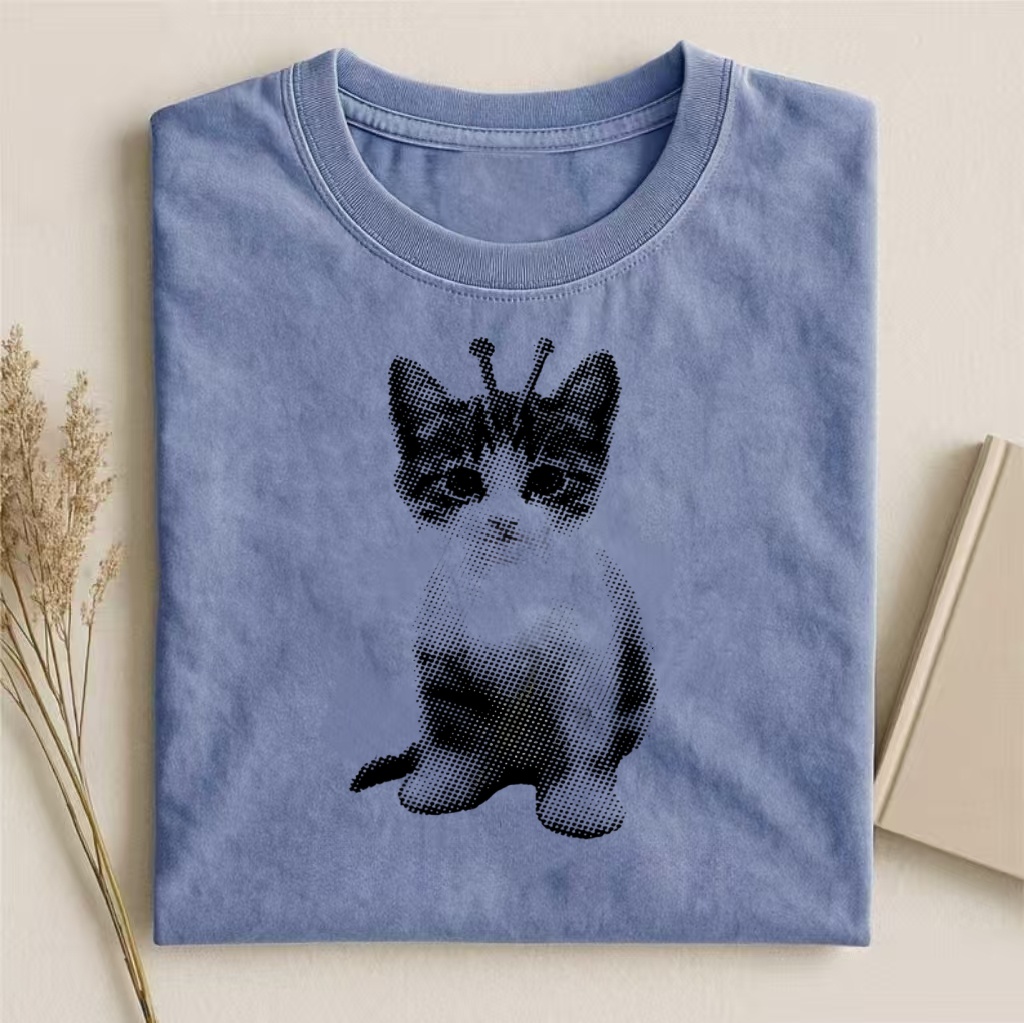 Silly Cat 90s T-shirt