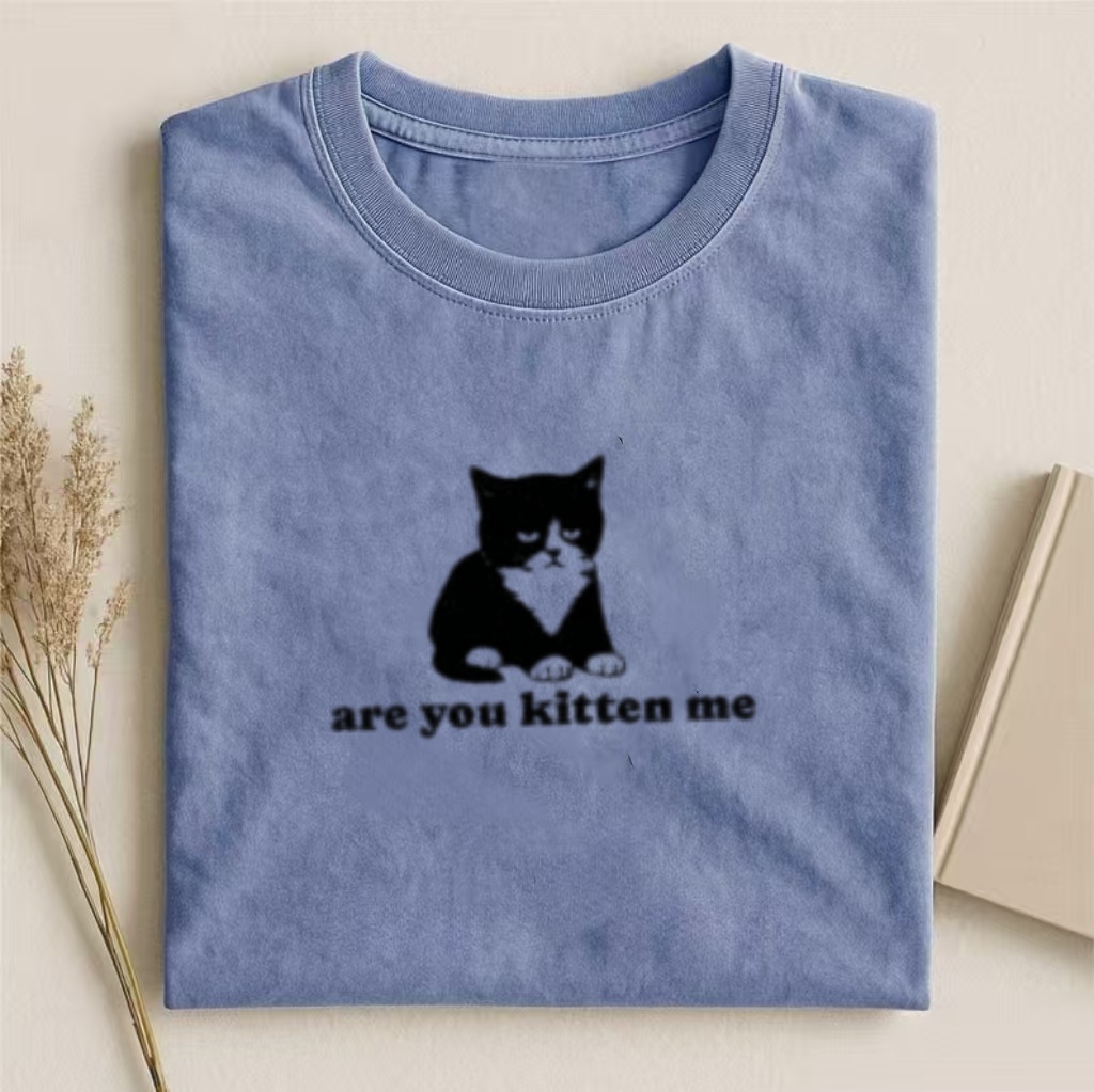 "Are You Kitten Me" Cat Pun Meme T-Shirt