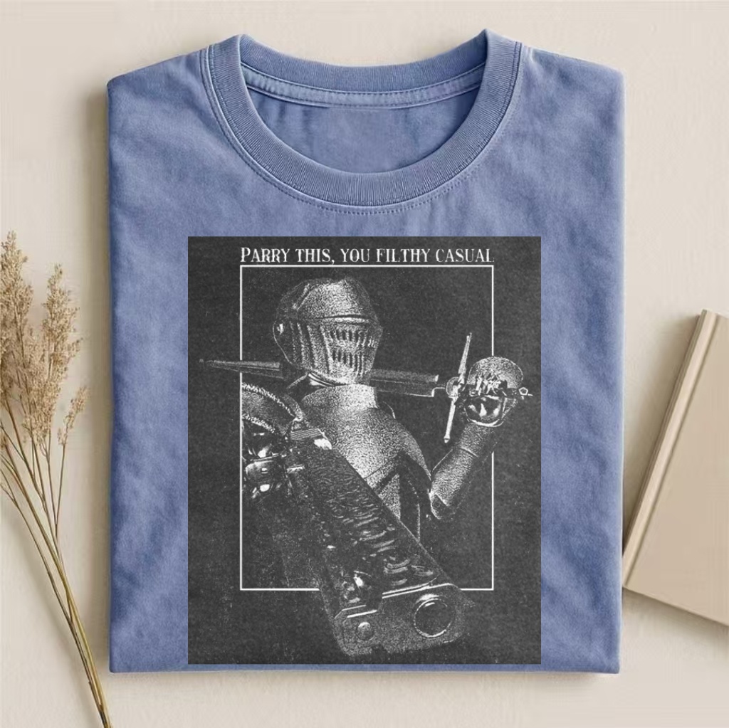 Dark Souls Knight ‘Parry This’ Meme Graphic T-Shirt