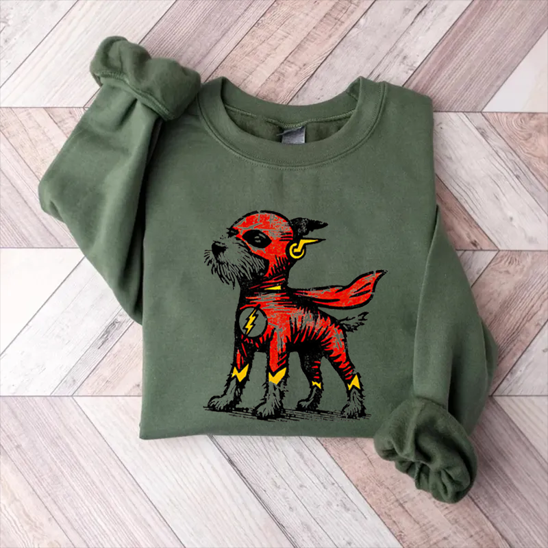Dog Superhero Sweatshirt