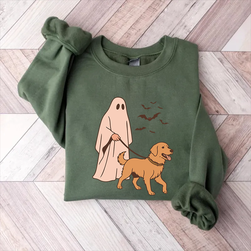 Golden Retriever Halloween Sweatshirt
