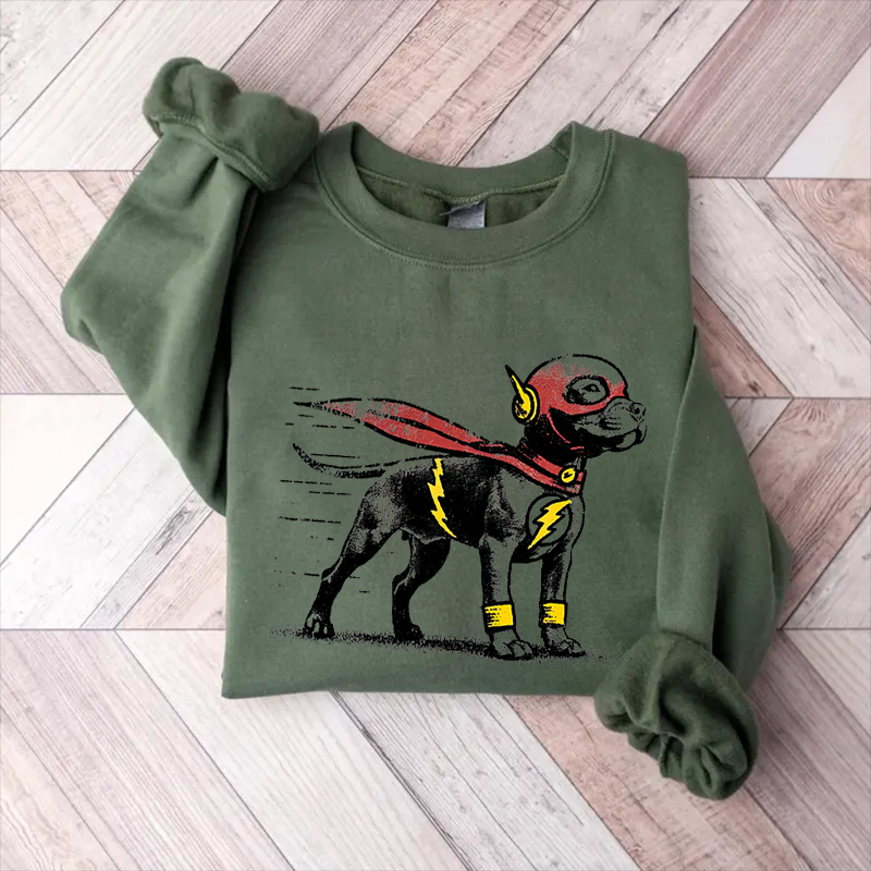 Pitbull Superhero Sweatshirt
