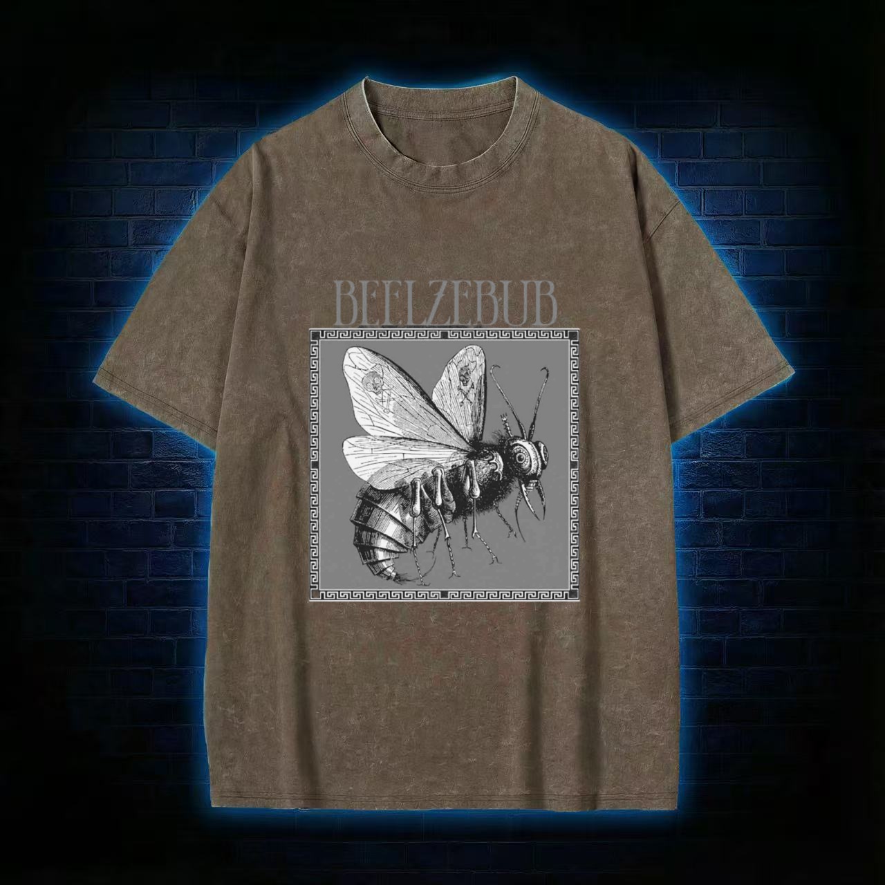 Beelzebub Washed T-shirt