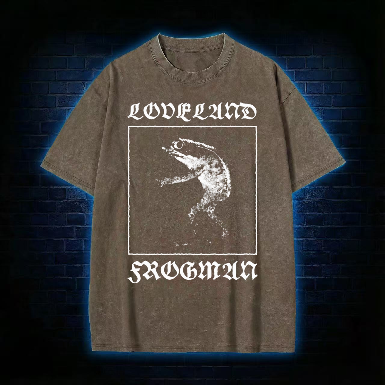 Loveland Frog Man Washed T-shirt