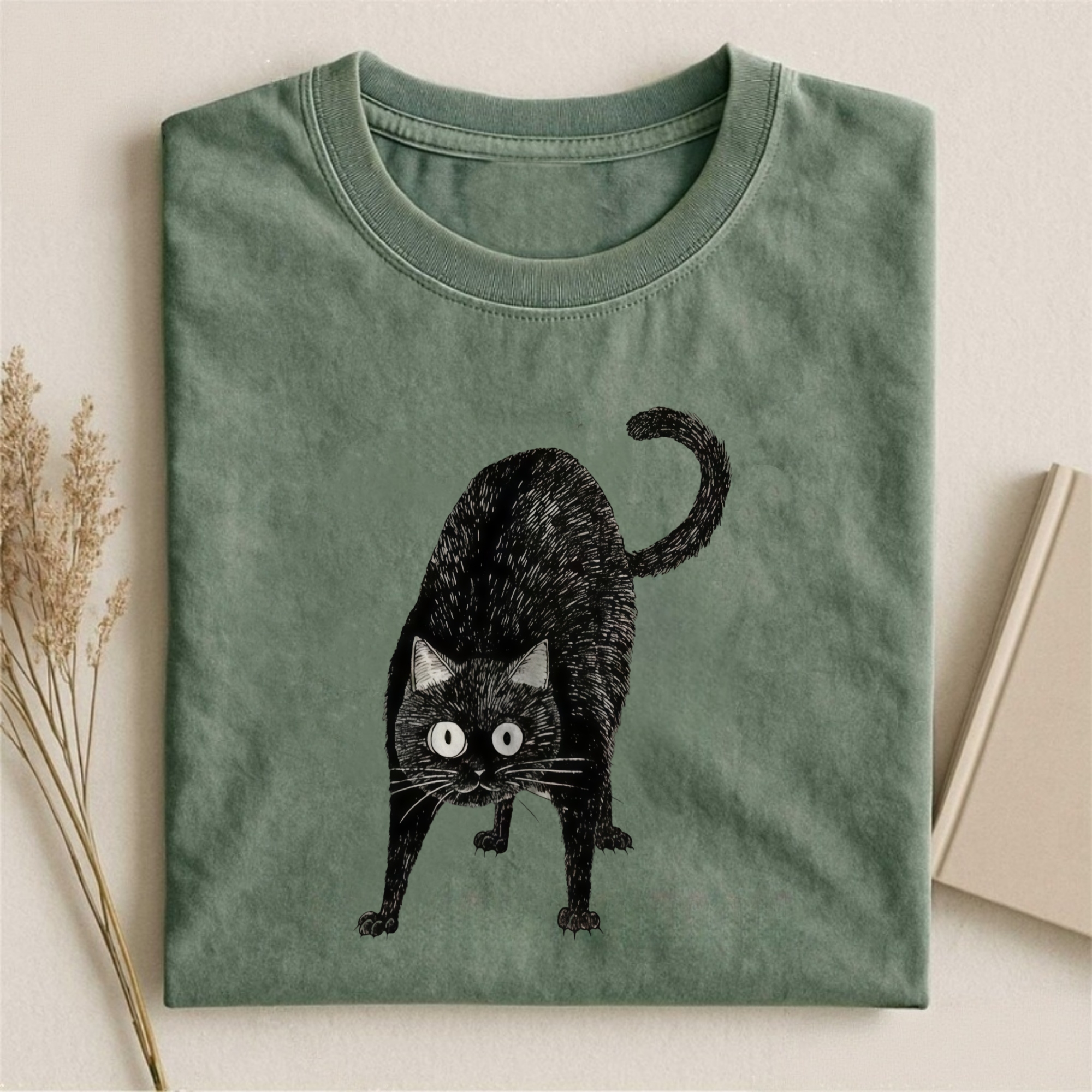 Alert Cat T-shirt