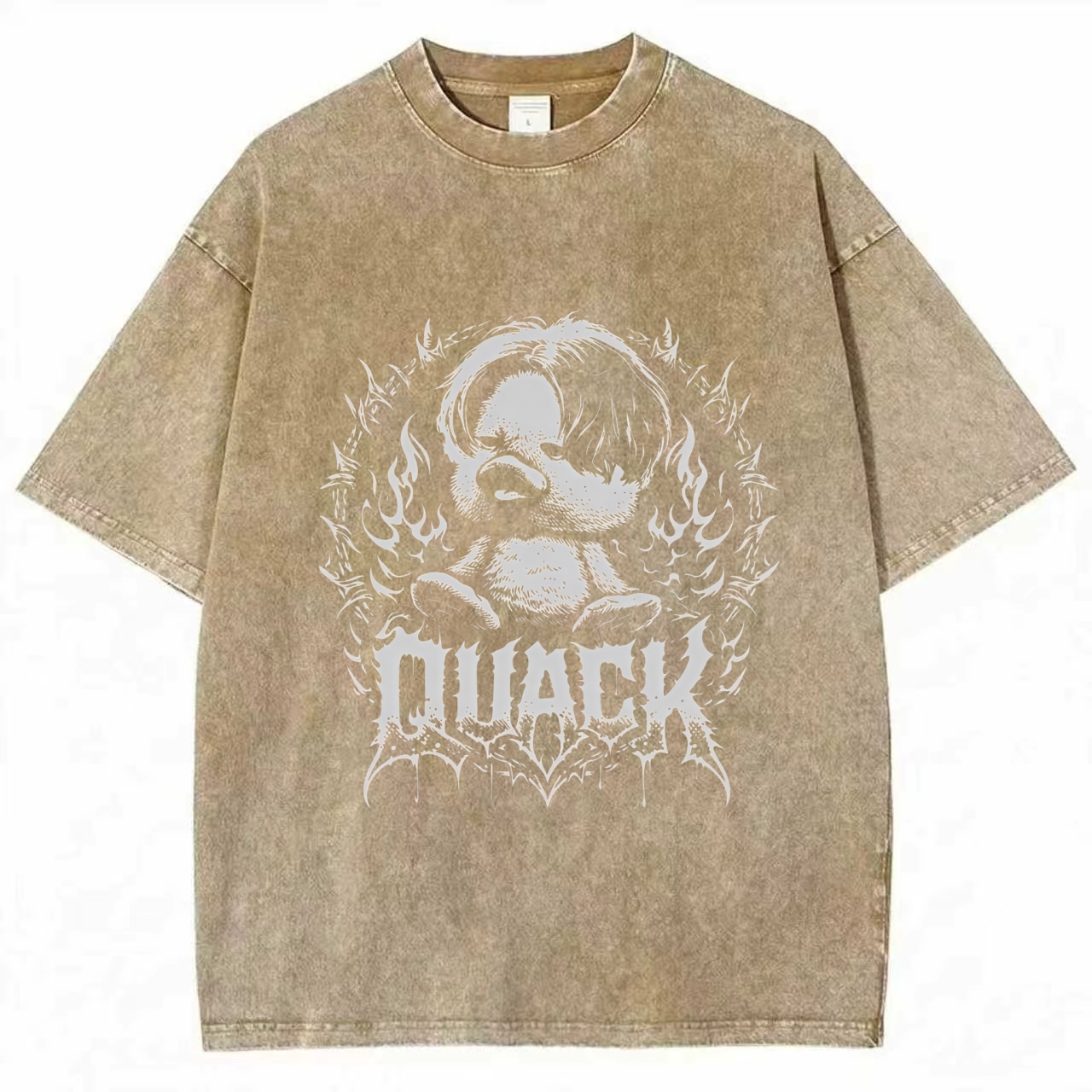 Funny Duck Metal Concert T-Shirt