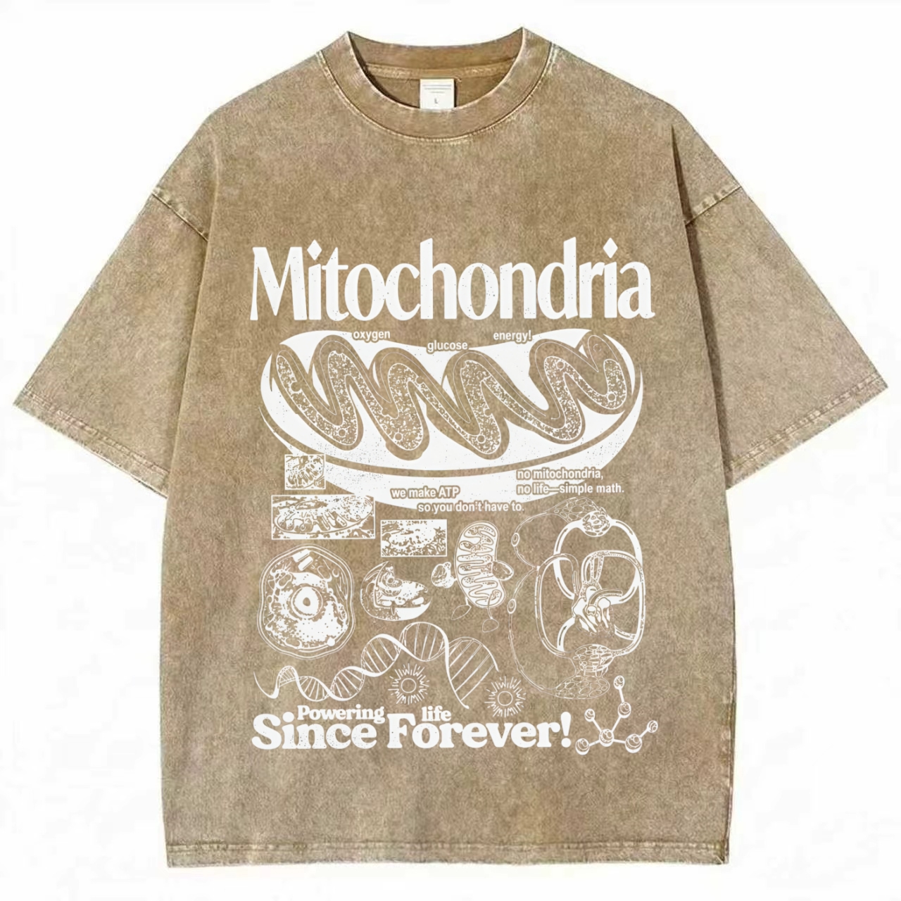 Mitochondria Vintage Science T-Shirt
