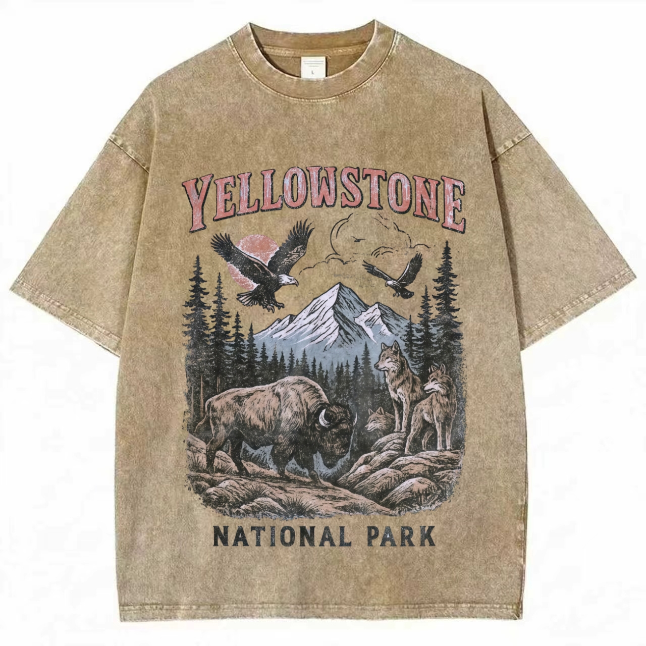 Retro Yellowstone National Park T-Shirt