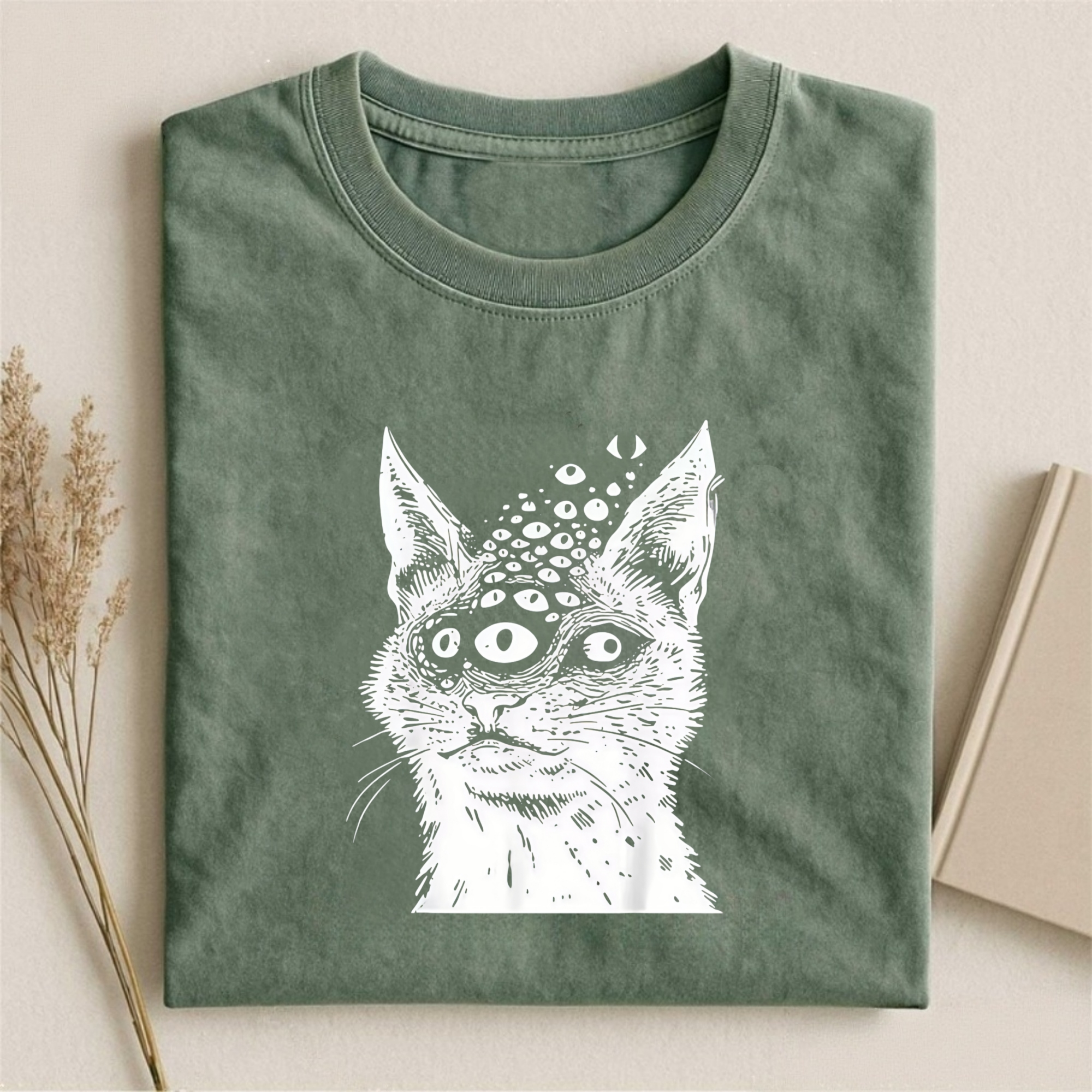 Weirdcore Cat T-Shirt