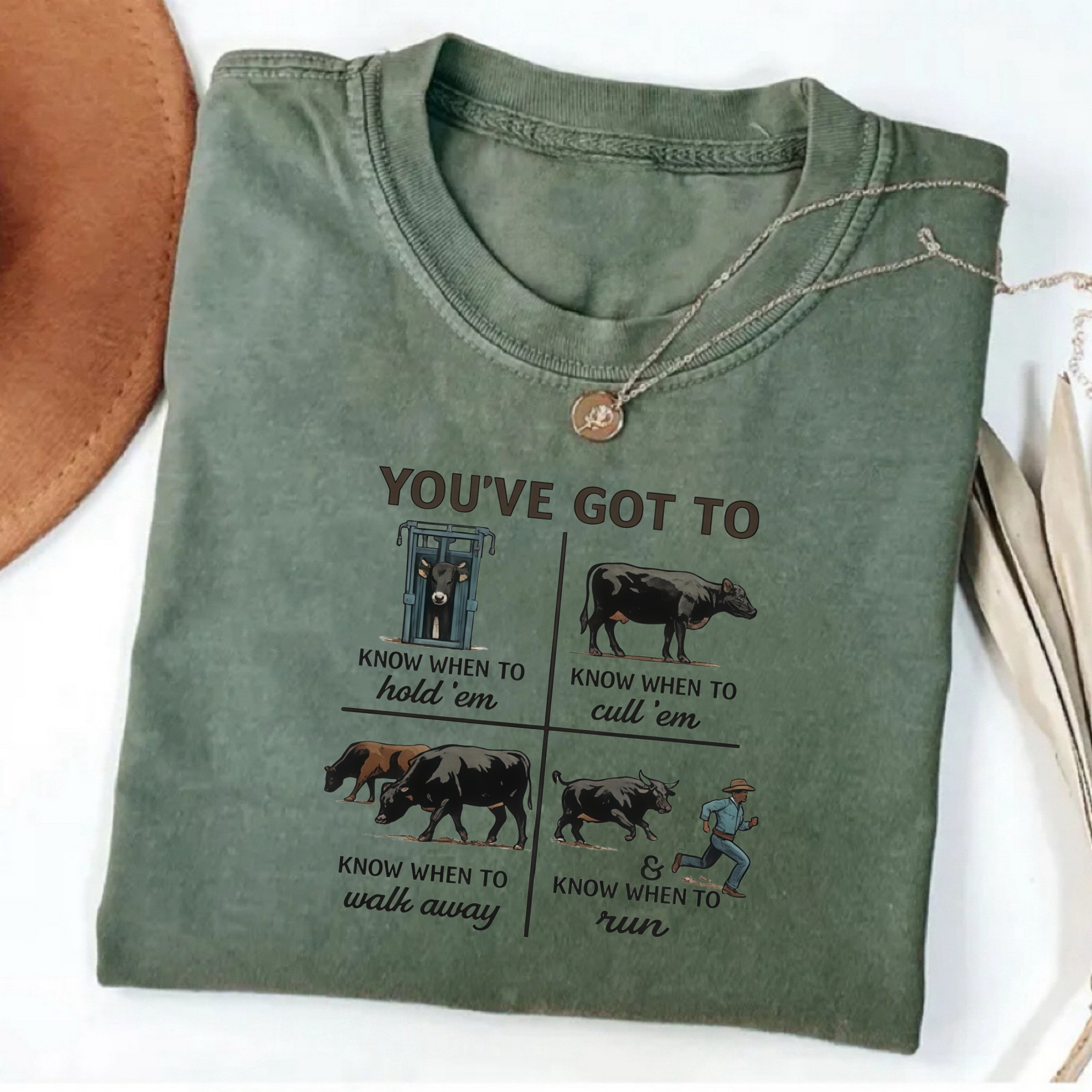 Know When to Hold 'Em T-Shirt