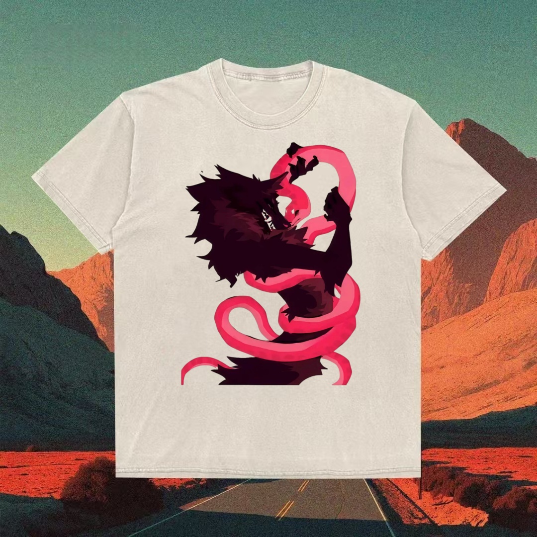 Shadow Creature With Pink Tentacles T-shirt