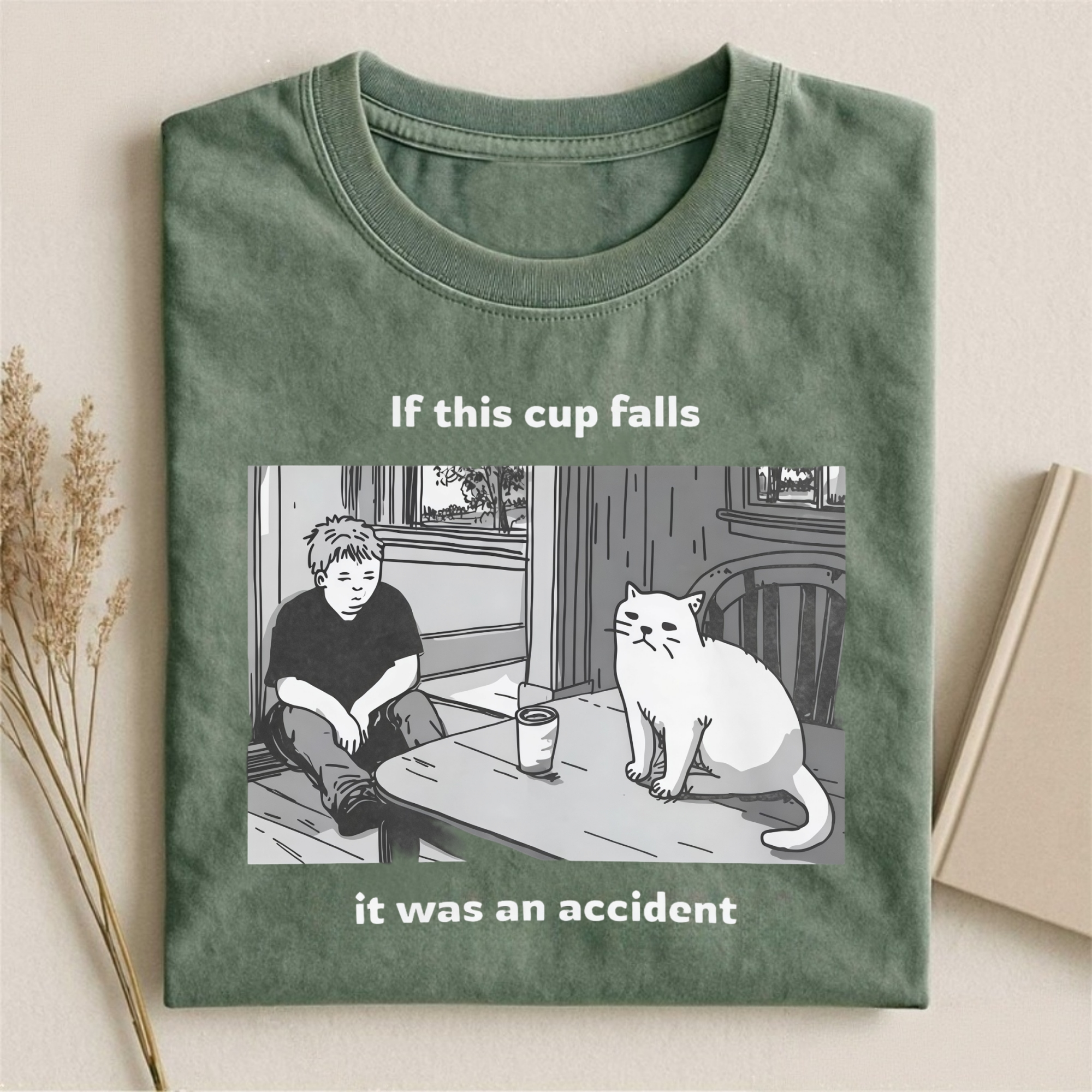 If The Cup Falls T-shirt